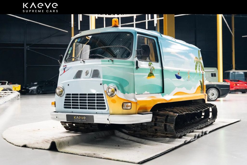 1979 Renault Estafette Pistenbully Tank Strandvoertuig Foodt, foto 2