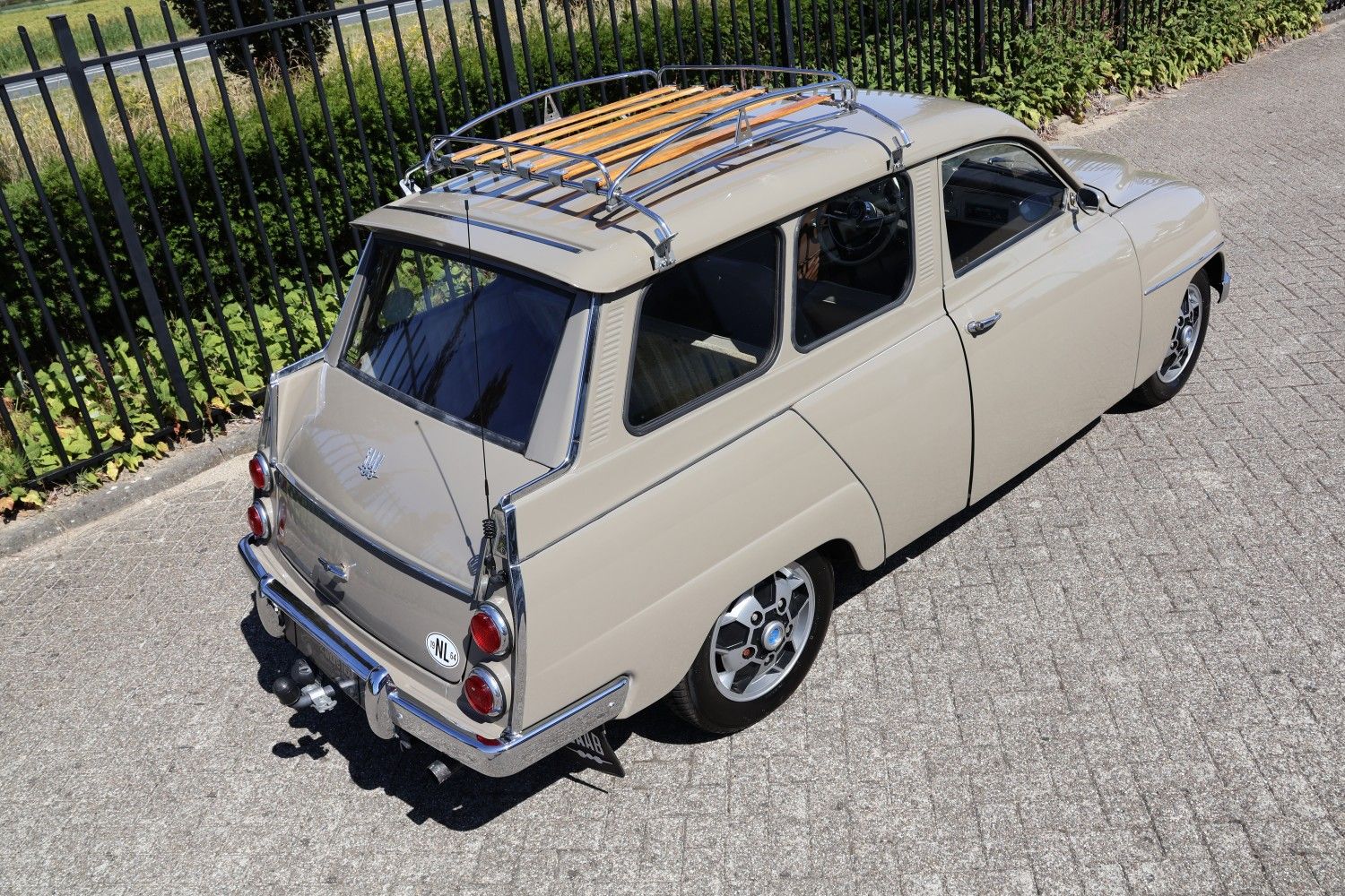 1964 Saab 95 station Bullnose, foto 12