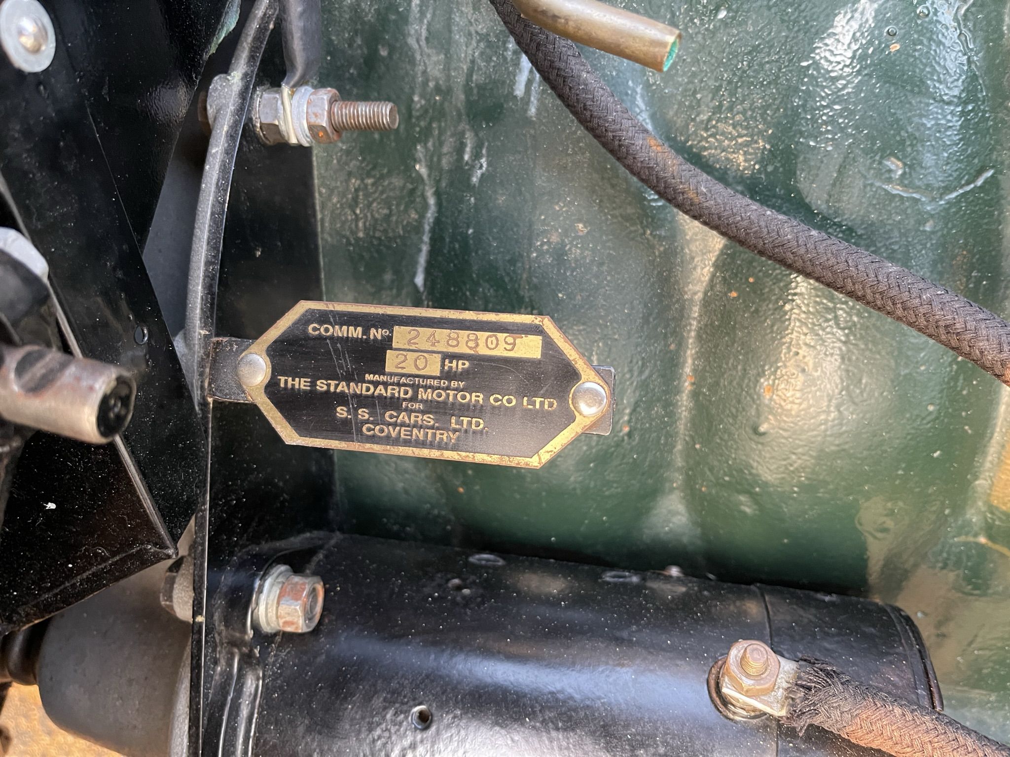 SS1 20hp Tourer, foto 10