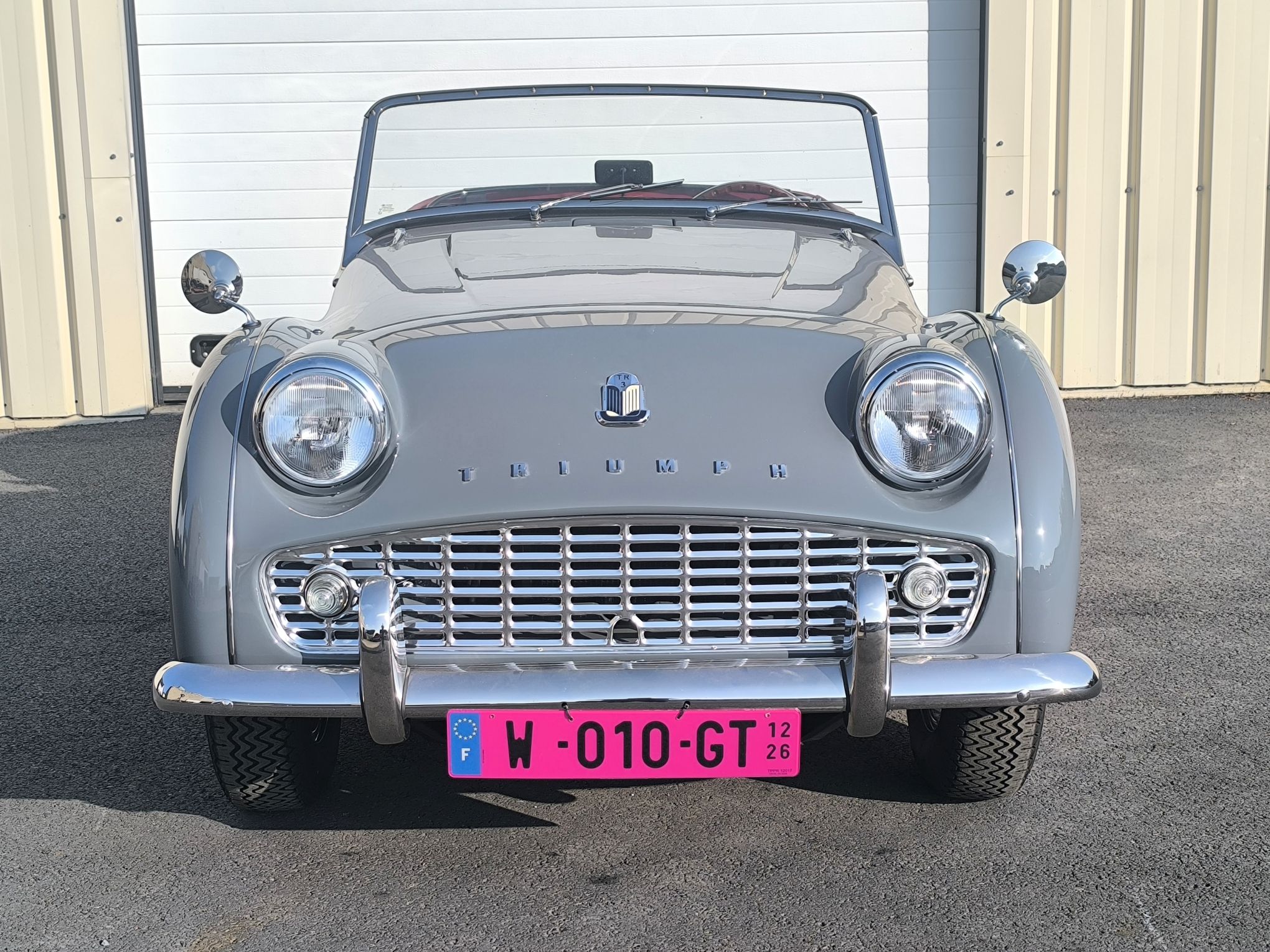 1961 TRIUMPH TR3A CABRIOLET OVERDRIVE, foto 2