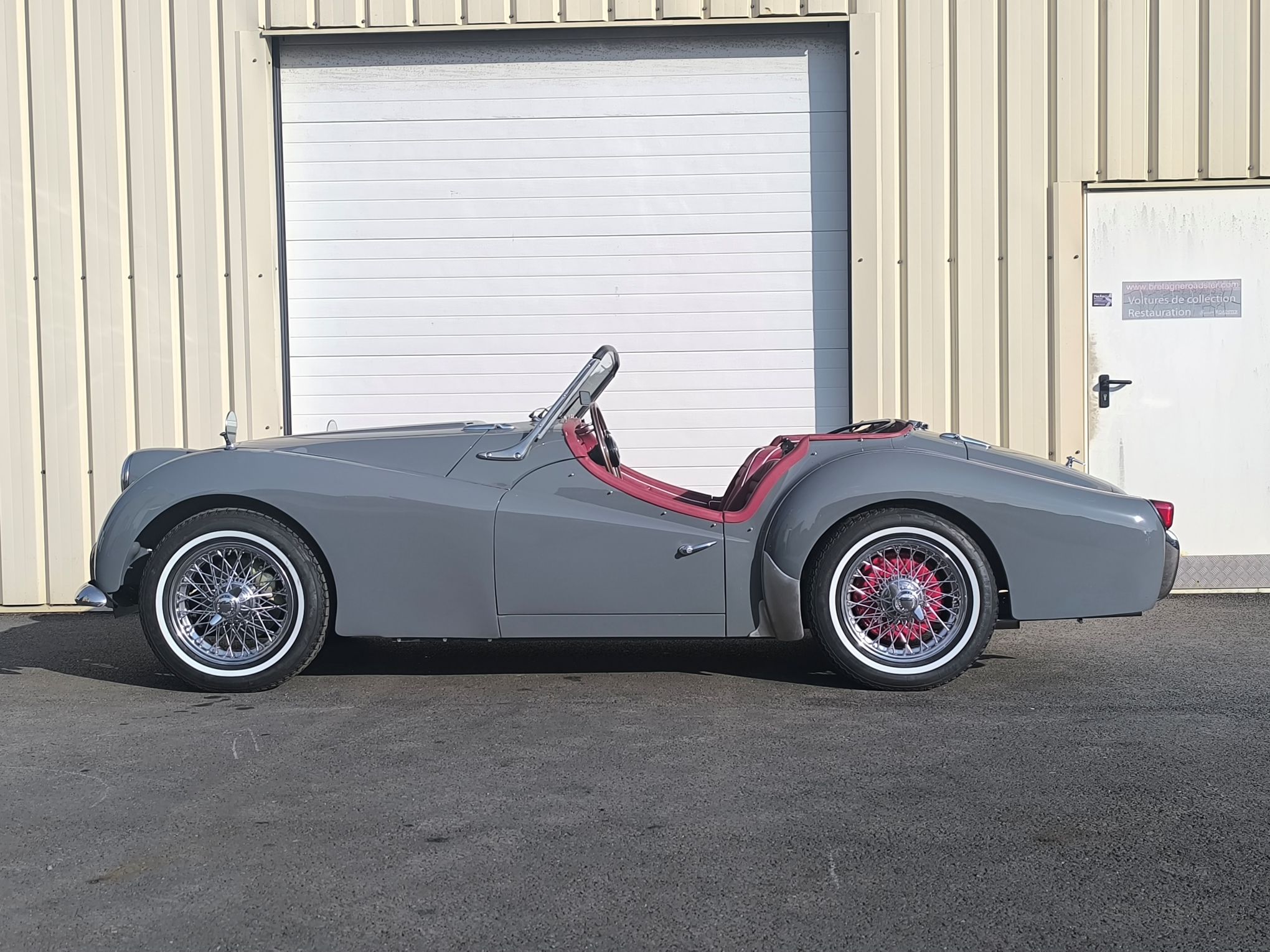 1961 TRIUMPH TR3A CABRIOLET OVERDRIVE, foto 3
