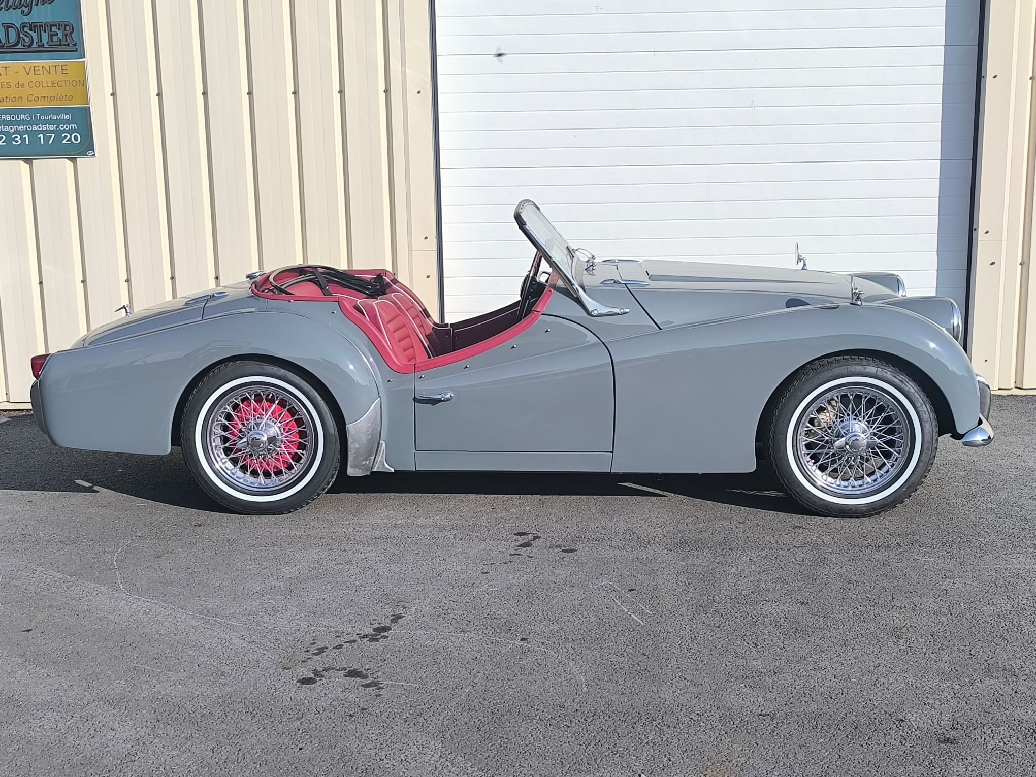 1961 TRIUMPH TR3A CABRIOLET OVERDRIVE, foto 4
