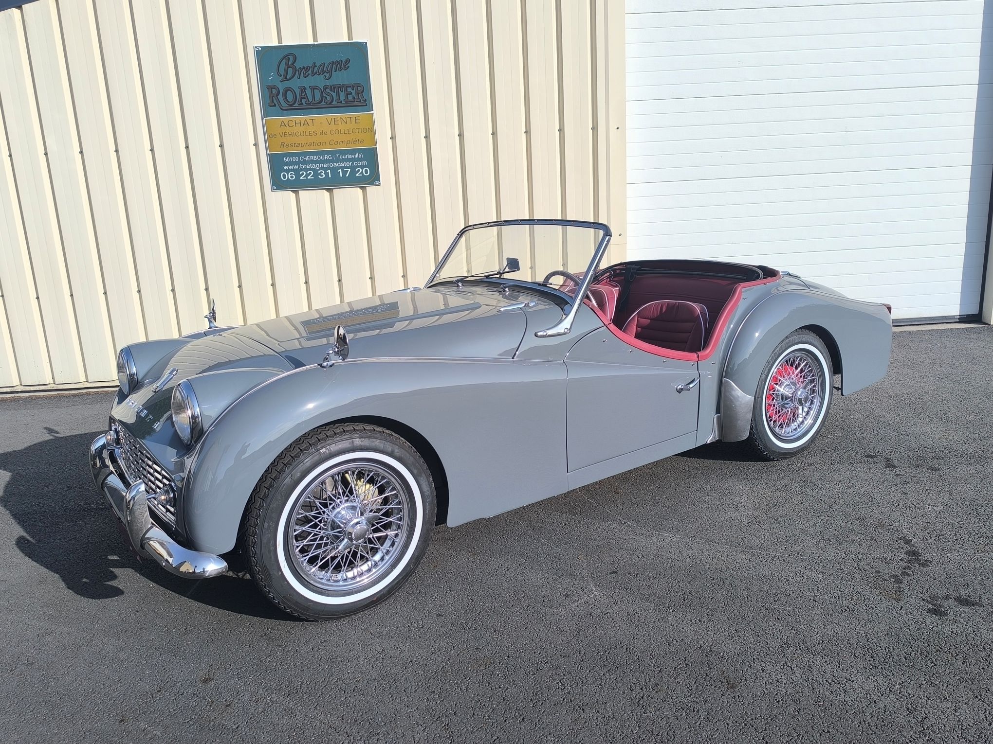 1961 TRIUMPH TR3A CABRIOLET OVERDRIVE, foto 5