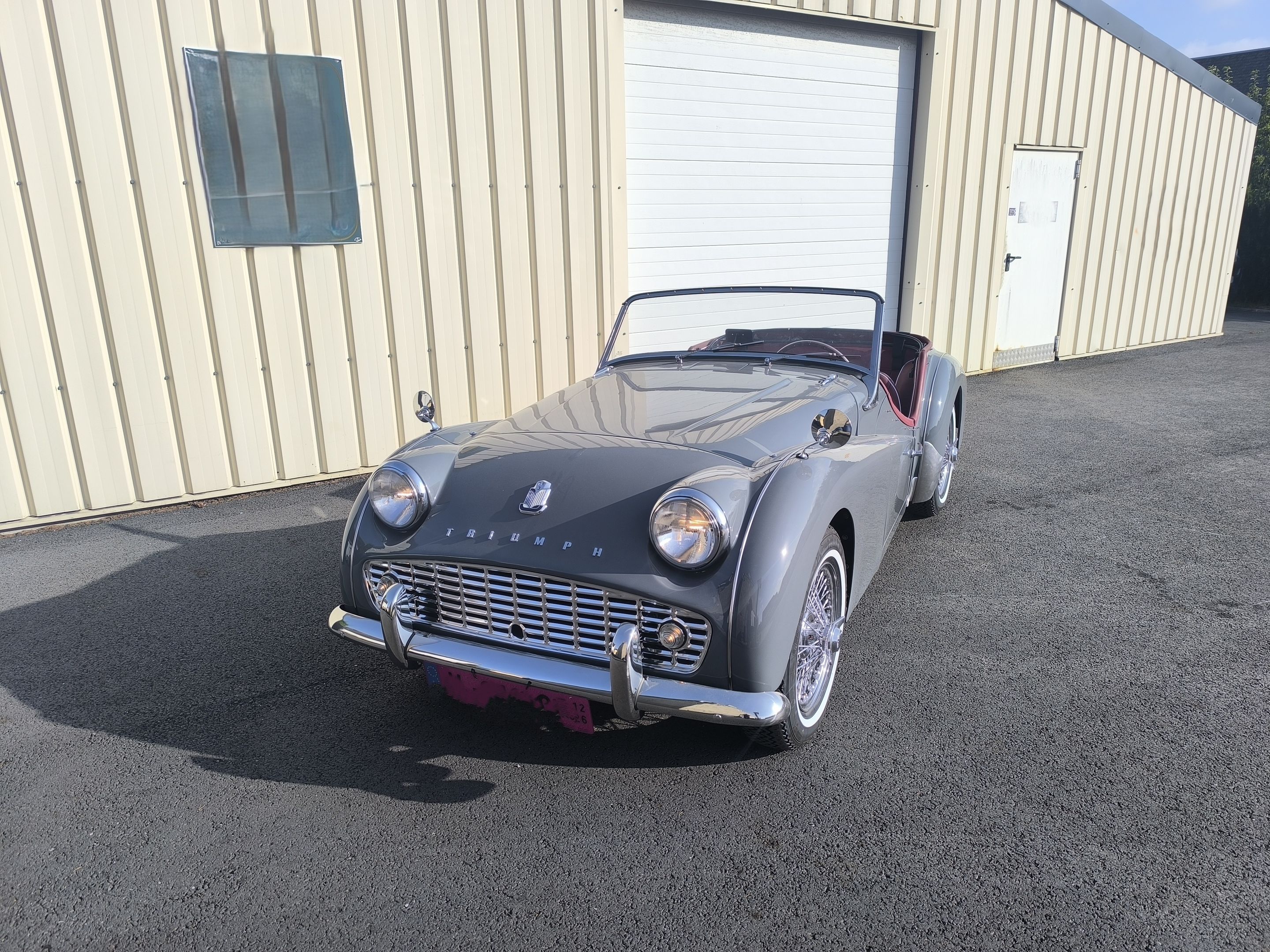1961 TRIUMPH TR3A CABRIOLET OVERDRIVE, foto 6