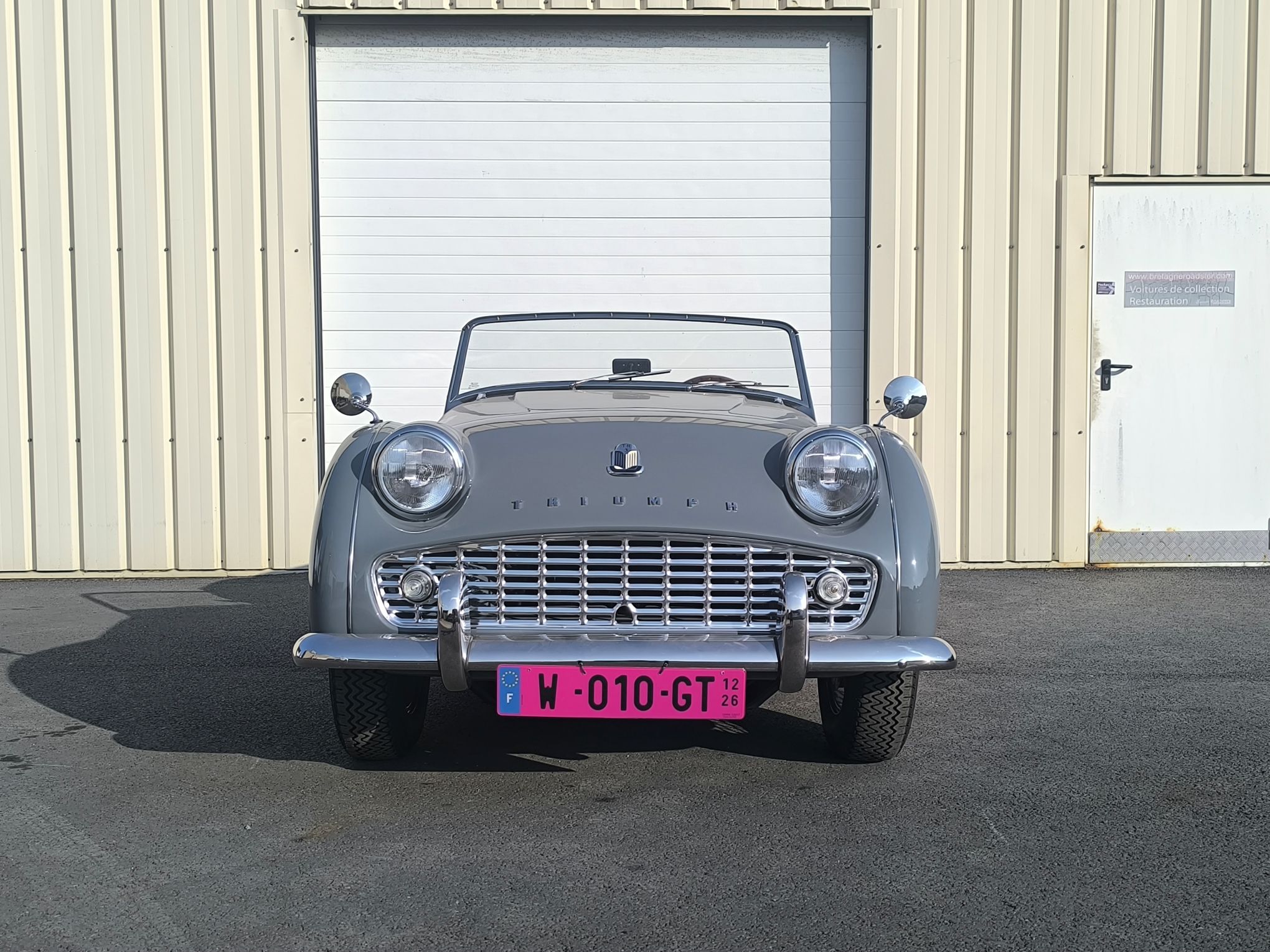 1961 TRIUMPH TR3A CABRIOLET OVERDRIVE, foto 8