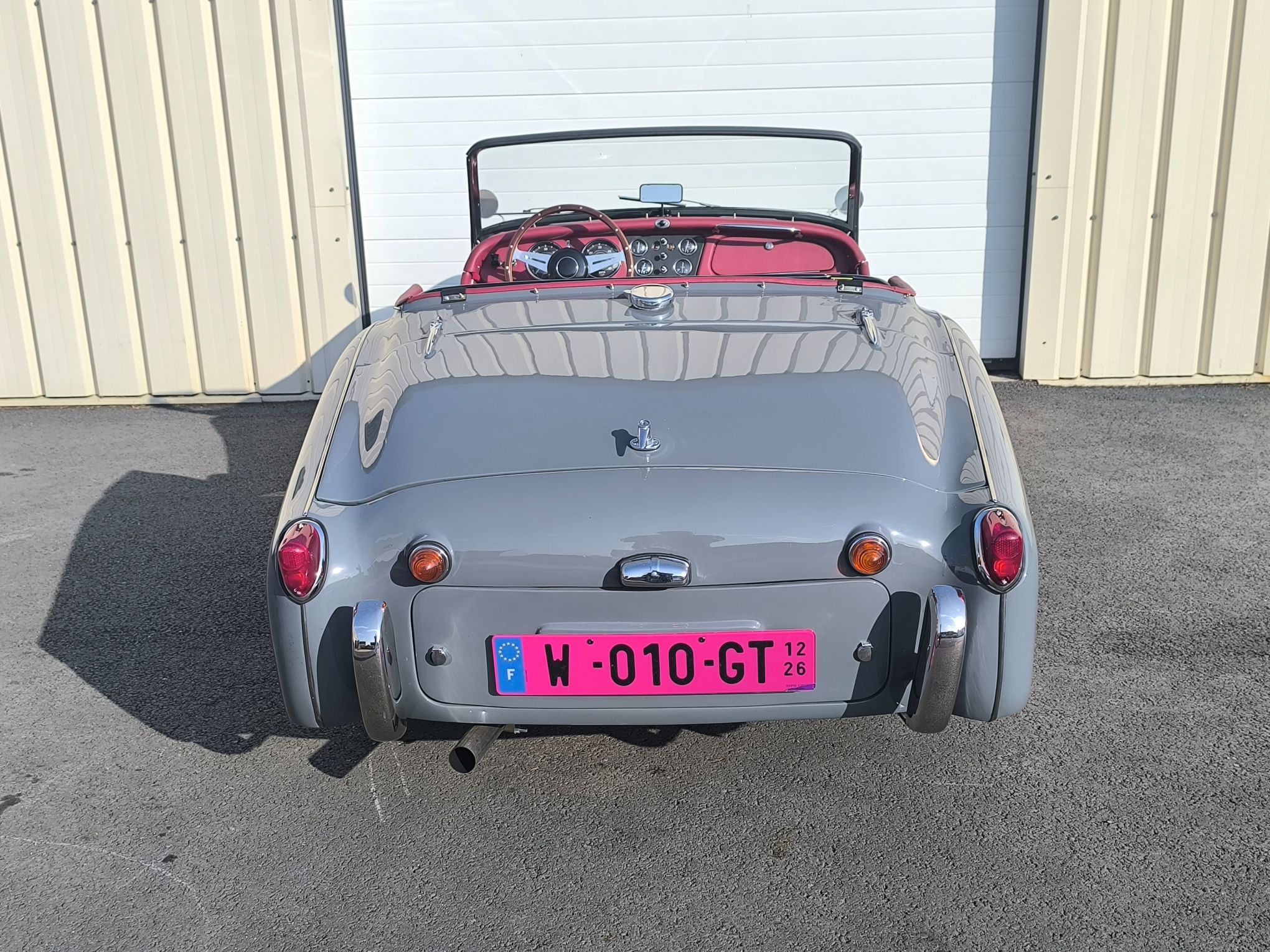 1961 TRIUMPH TR3A CABRIOLET OVERDRIVE, foto 9