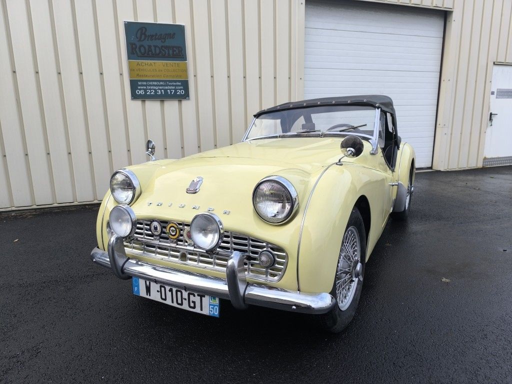 1958 TRIUMPH TR3A CABRIOLET, foto 3