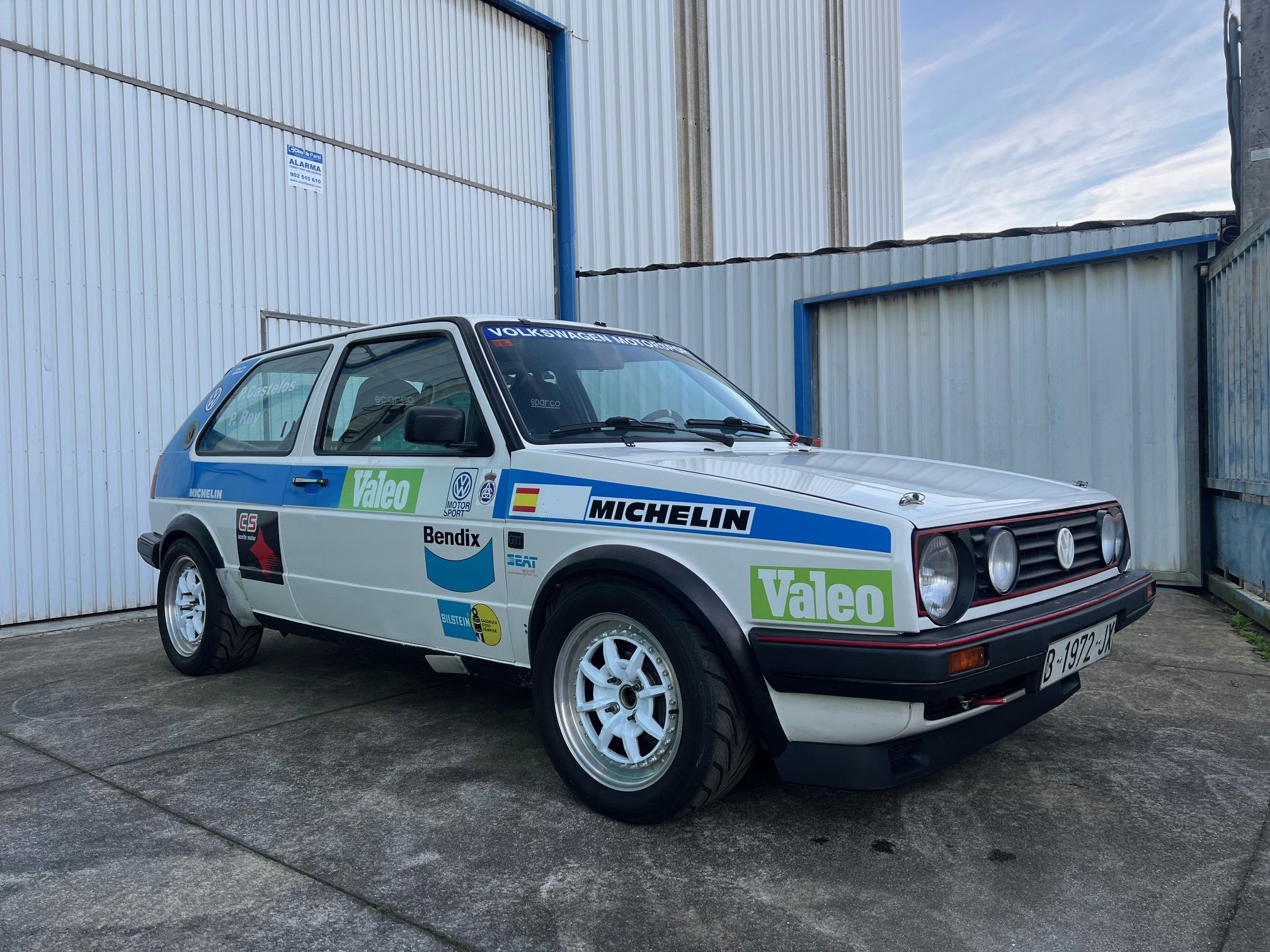 Ex-Works VW Golf GTI 16v Gr.A, foto 2