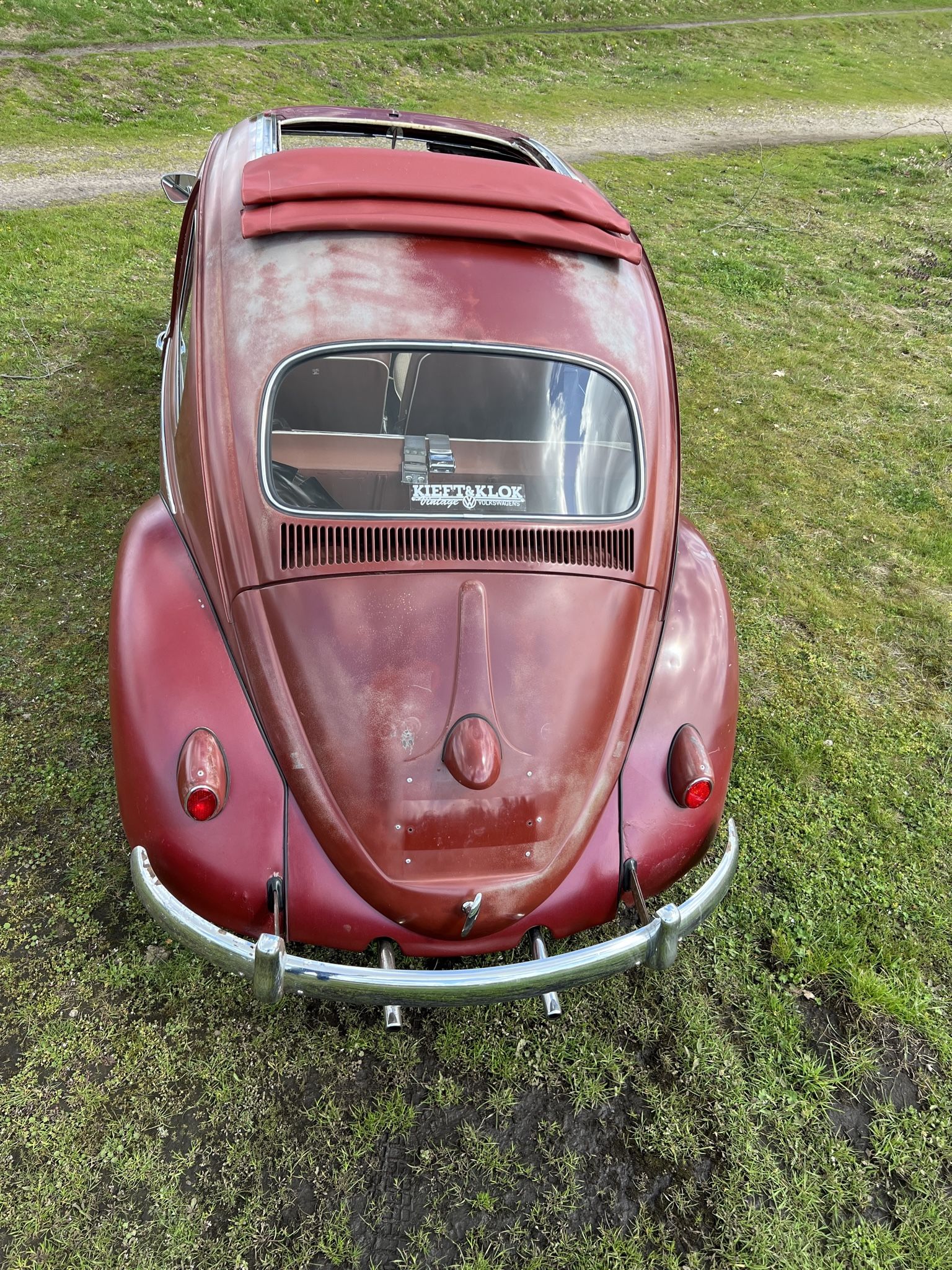 VW beetle ragtop, Faltdach Käfer, Vouwdak kever, foto 8