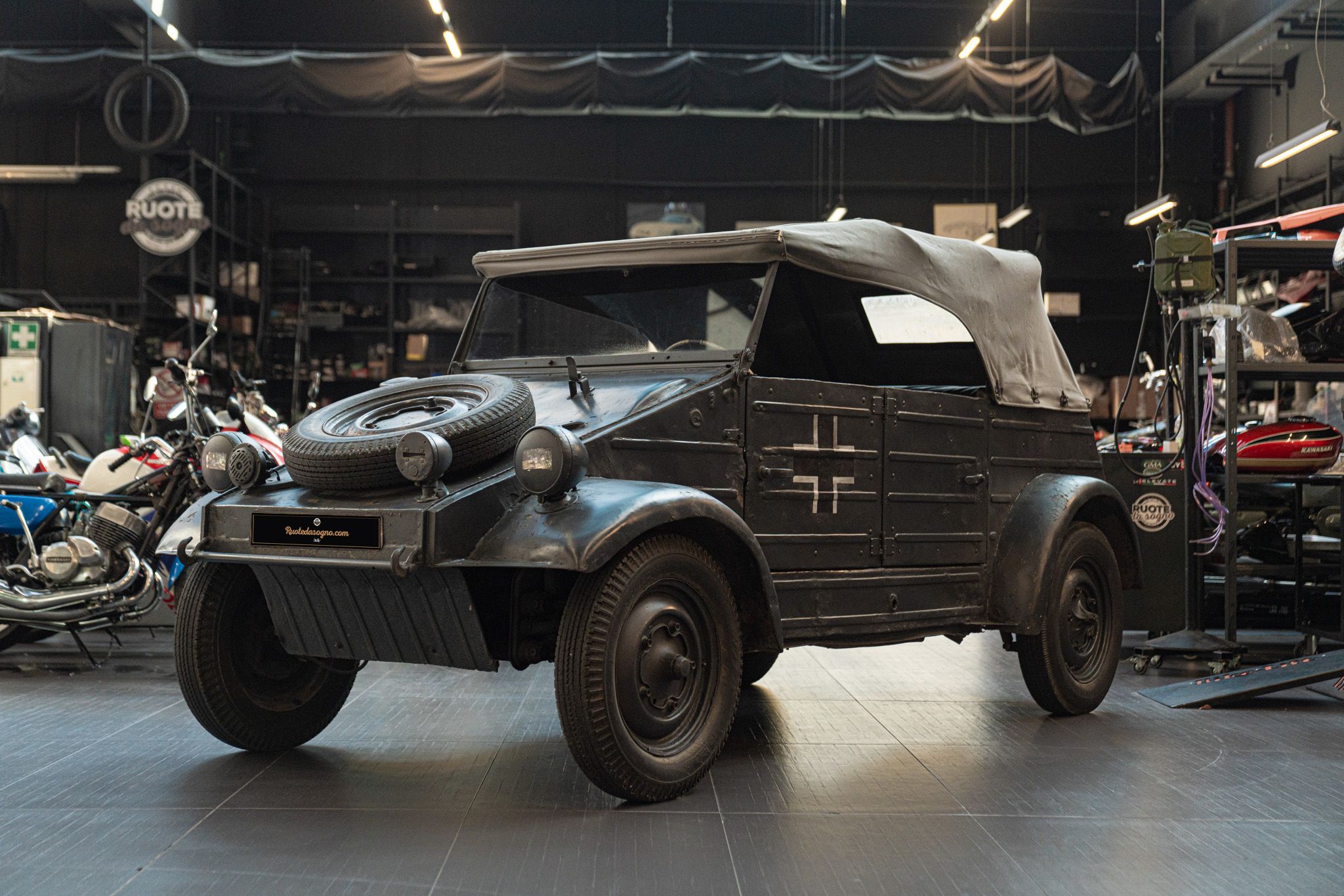 1943 VOLKSWAGEN TYP 82 KÜBELWAGEN, foto 12