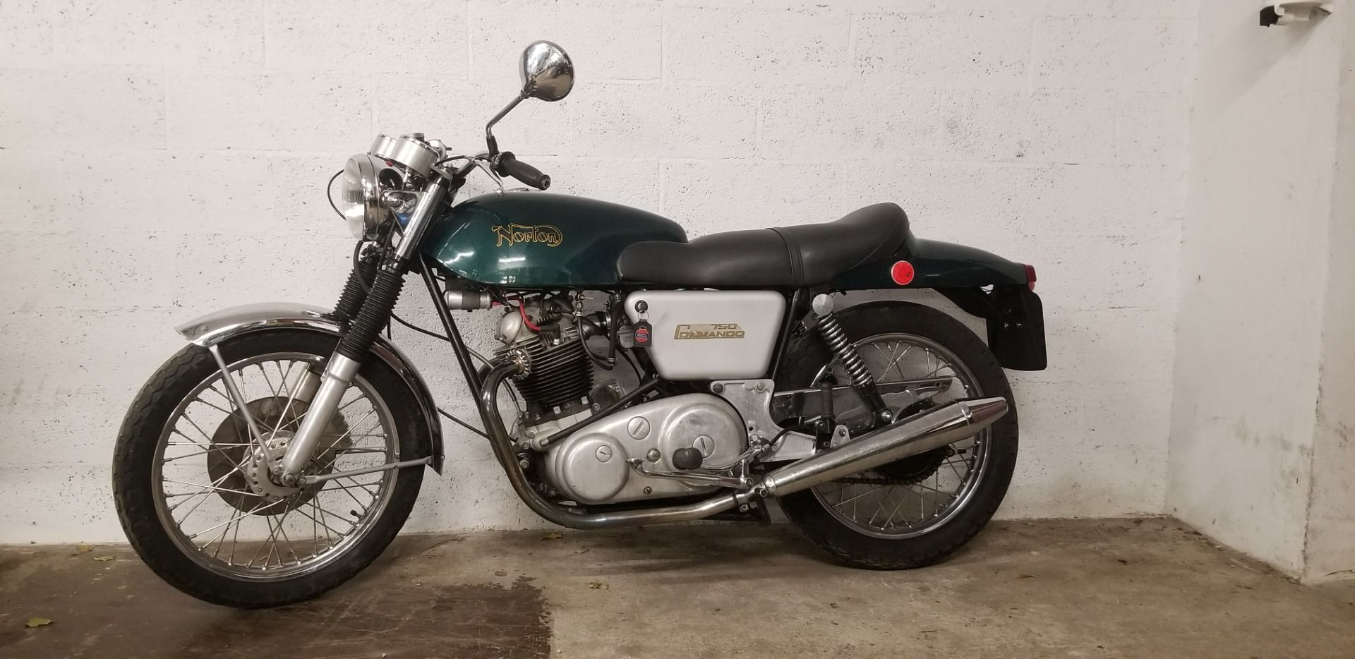 1972 Norton Commando 750 Verte, foto 12