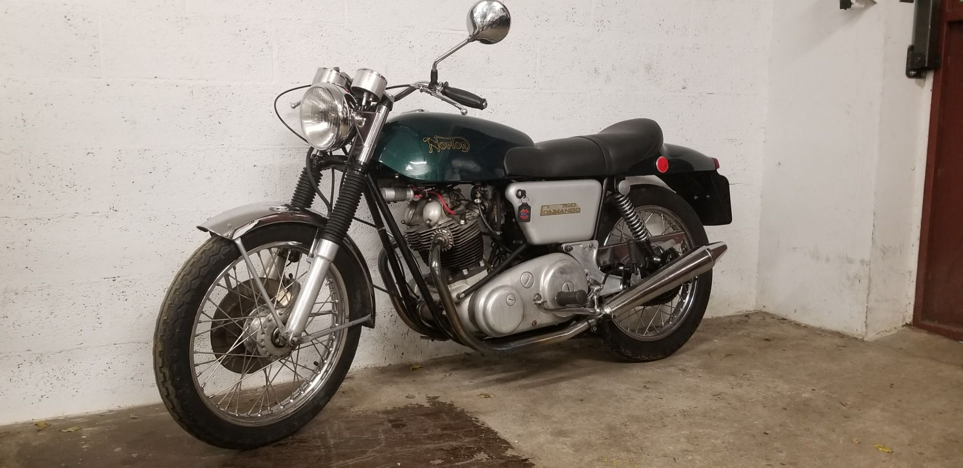 1972 Norton Commando 750 Verte, foto 8