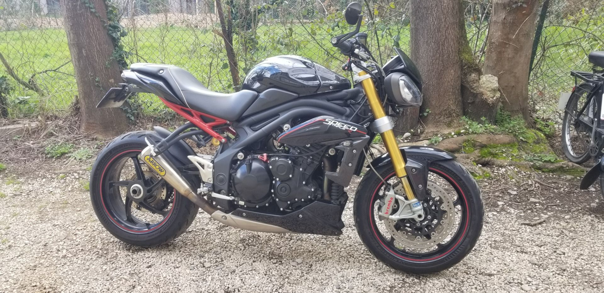 Speed Triple R Sticker 2014 Triumph Speed Triple R 1050 à vendre - moto ancienne de collection