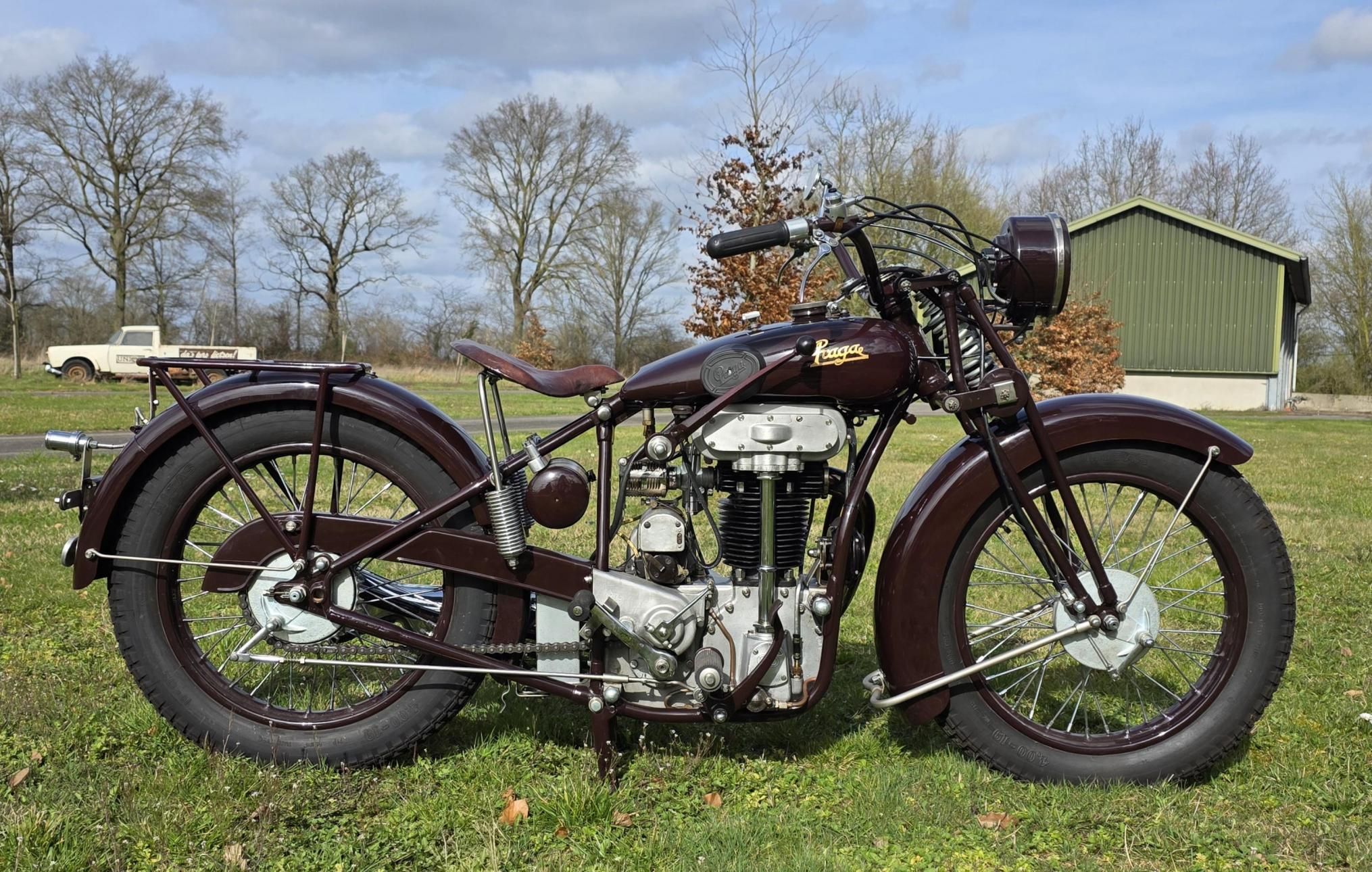 1932 Praga BD500 DOHC german registration papers, foto 1