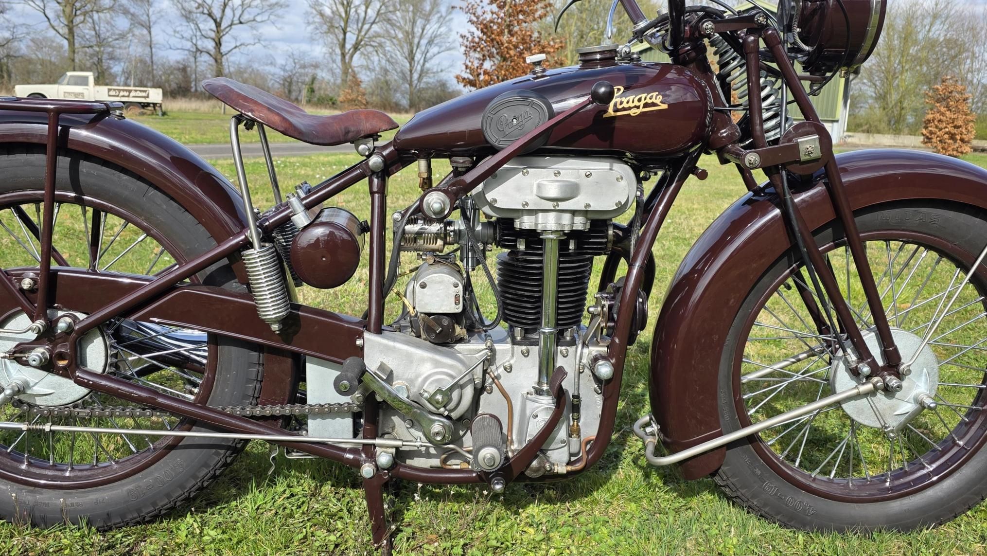 1932 Praga BD500 DOHC german registration papers, foto 2