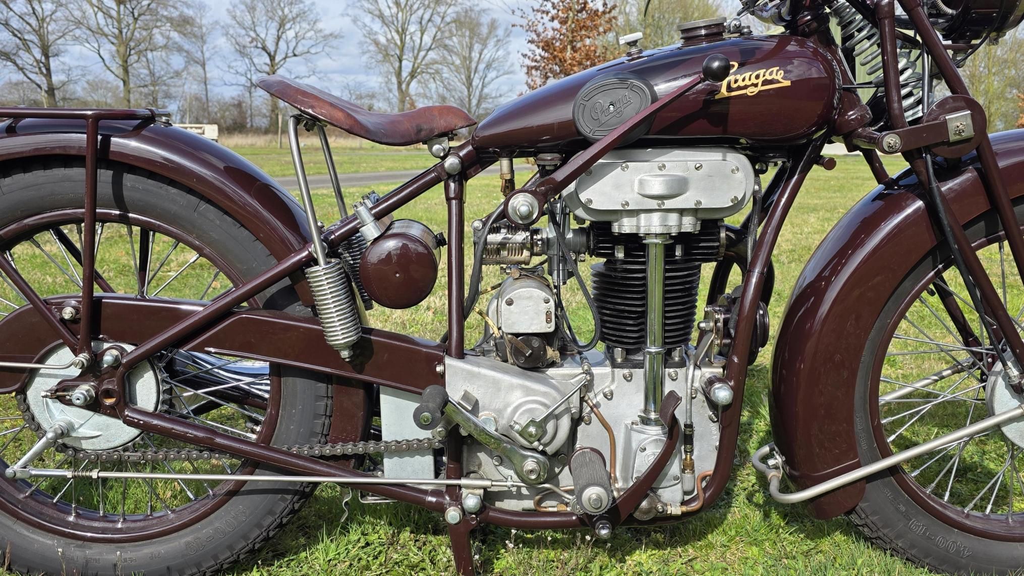 1932 Praga BD500 DOHC german registration papers, foto 6