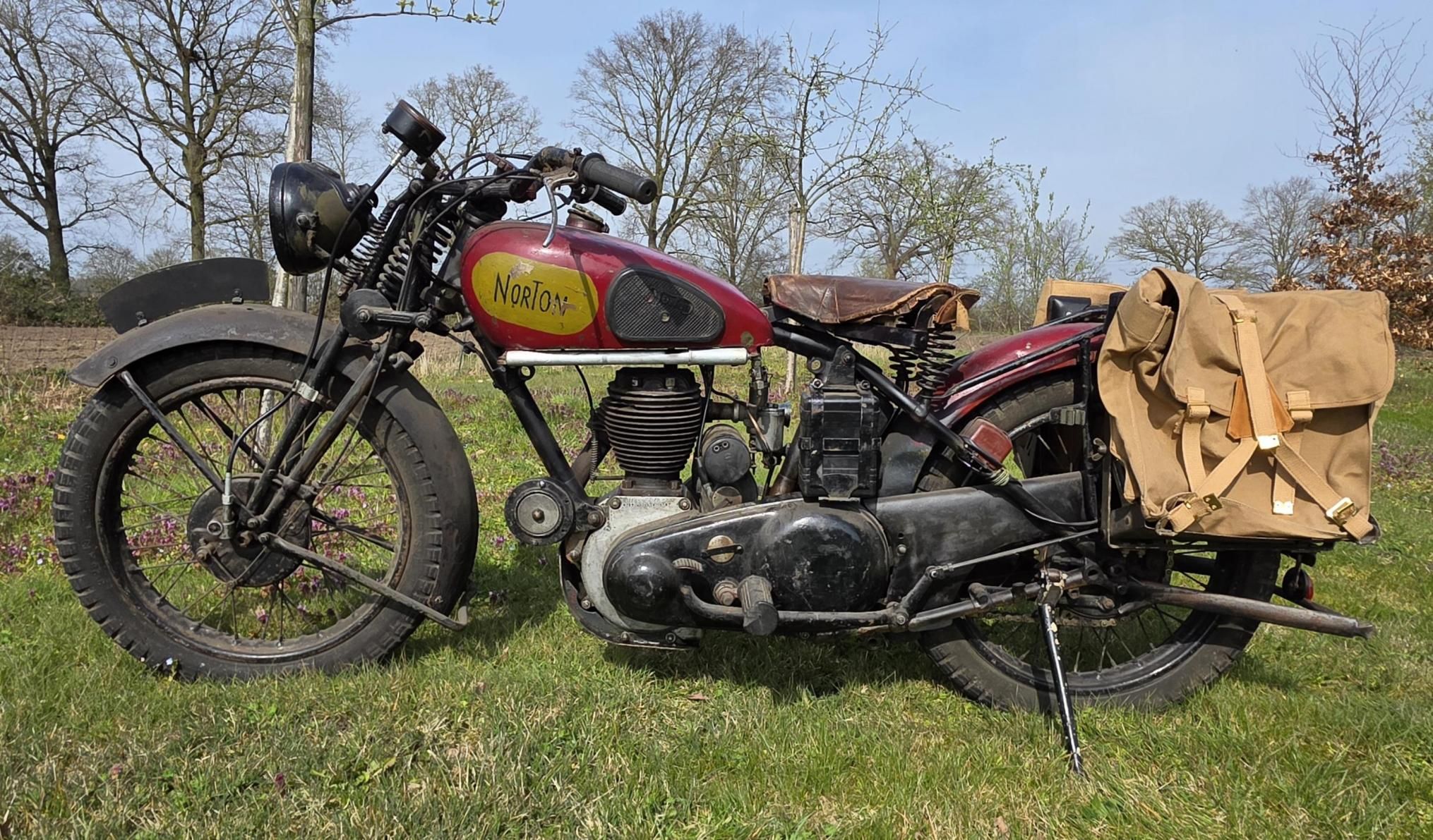 1942 Norton 16H 500cc SV Ex WO2, foto 2