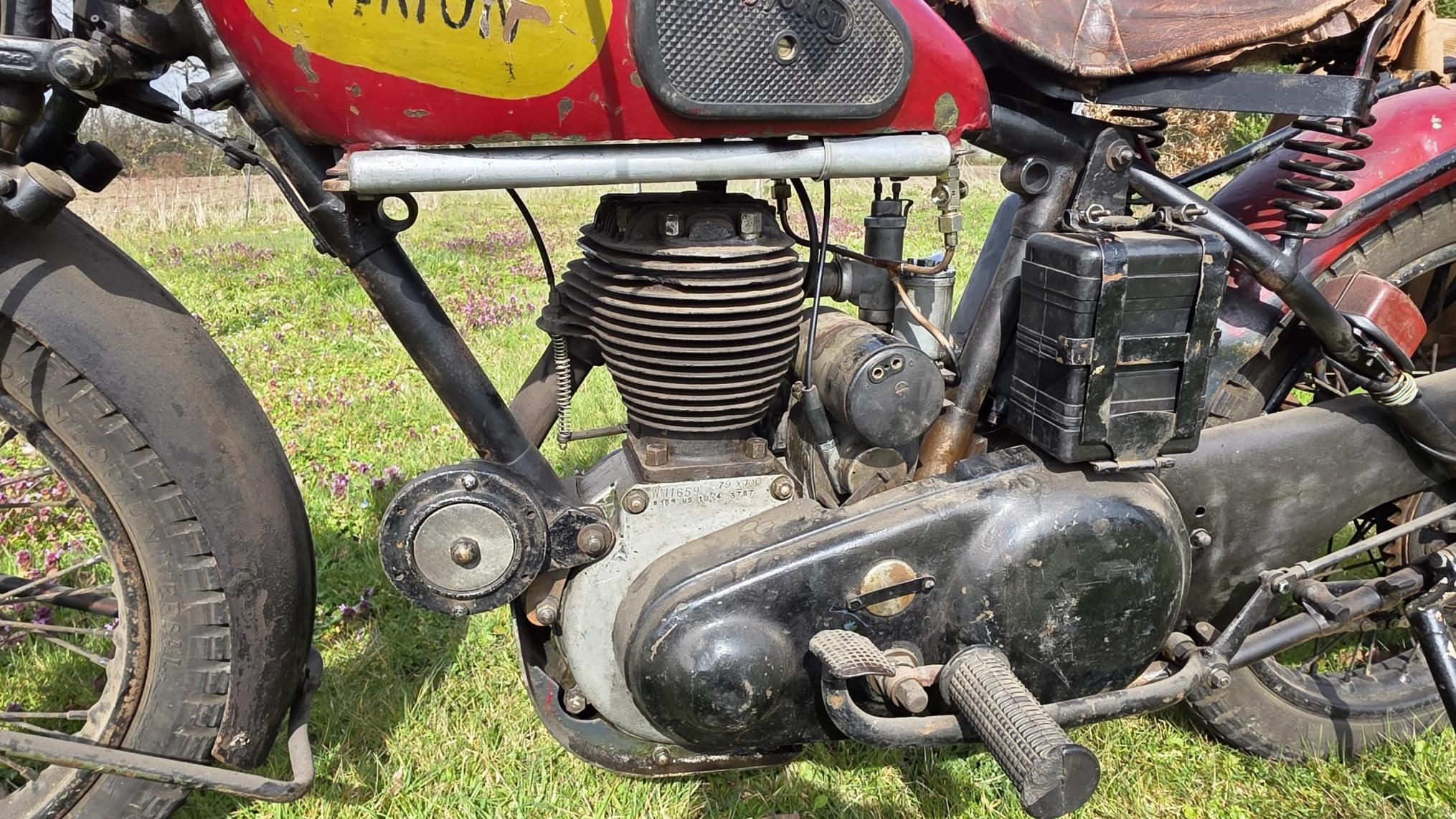 1942 Norton 16H 500cc SV Ex WO2, foto 6