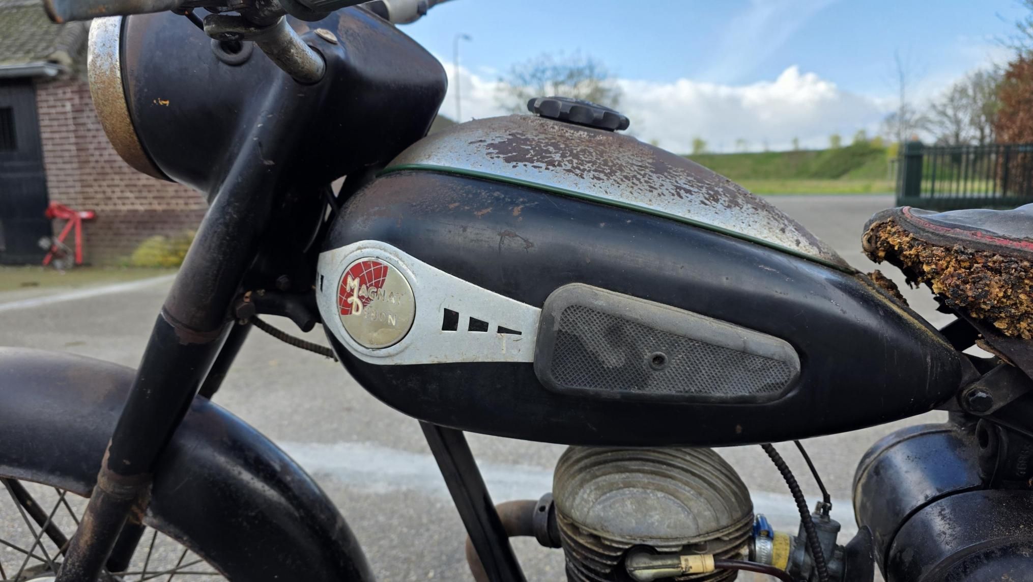 1952 Magnat Debon M4TD 125cc ohv, foto 5