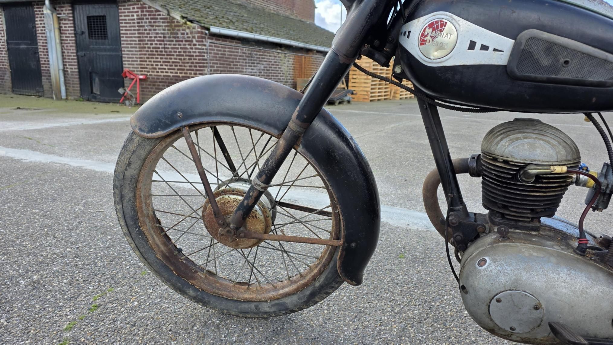 1952 Magnat Debon M4TD 125cc ohv, foto 9