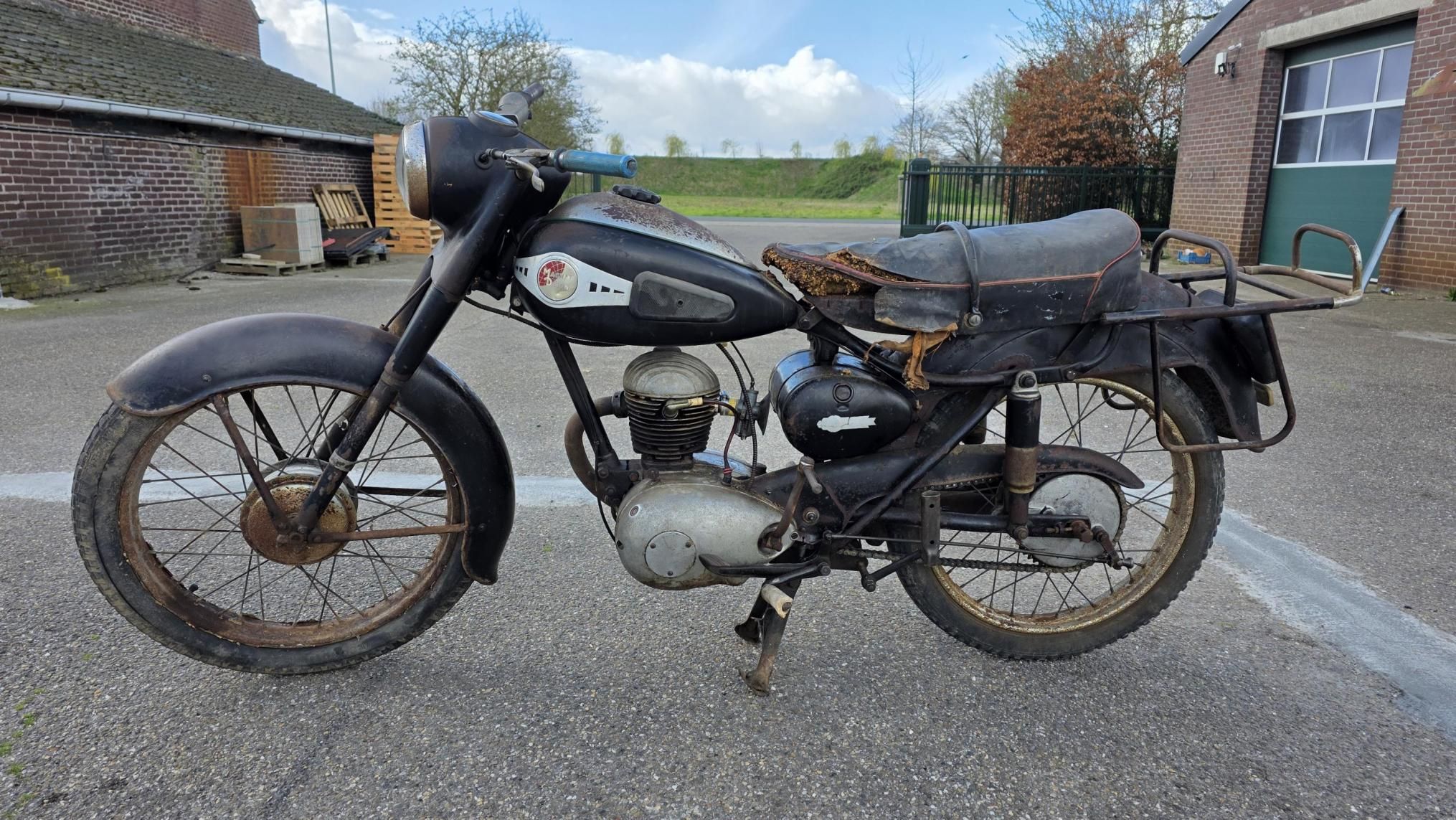 1952 Magnat Debon M4TD 125cc ohv, foto 10