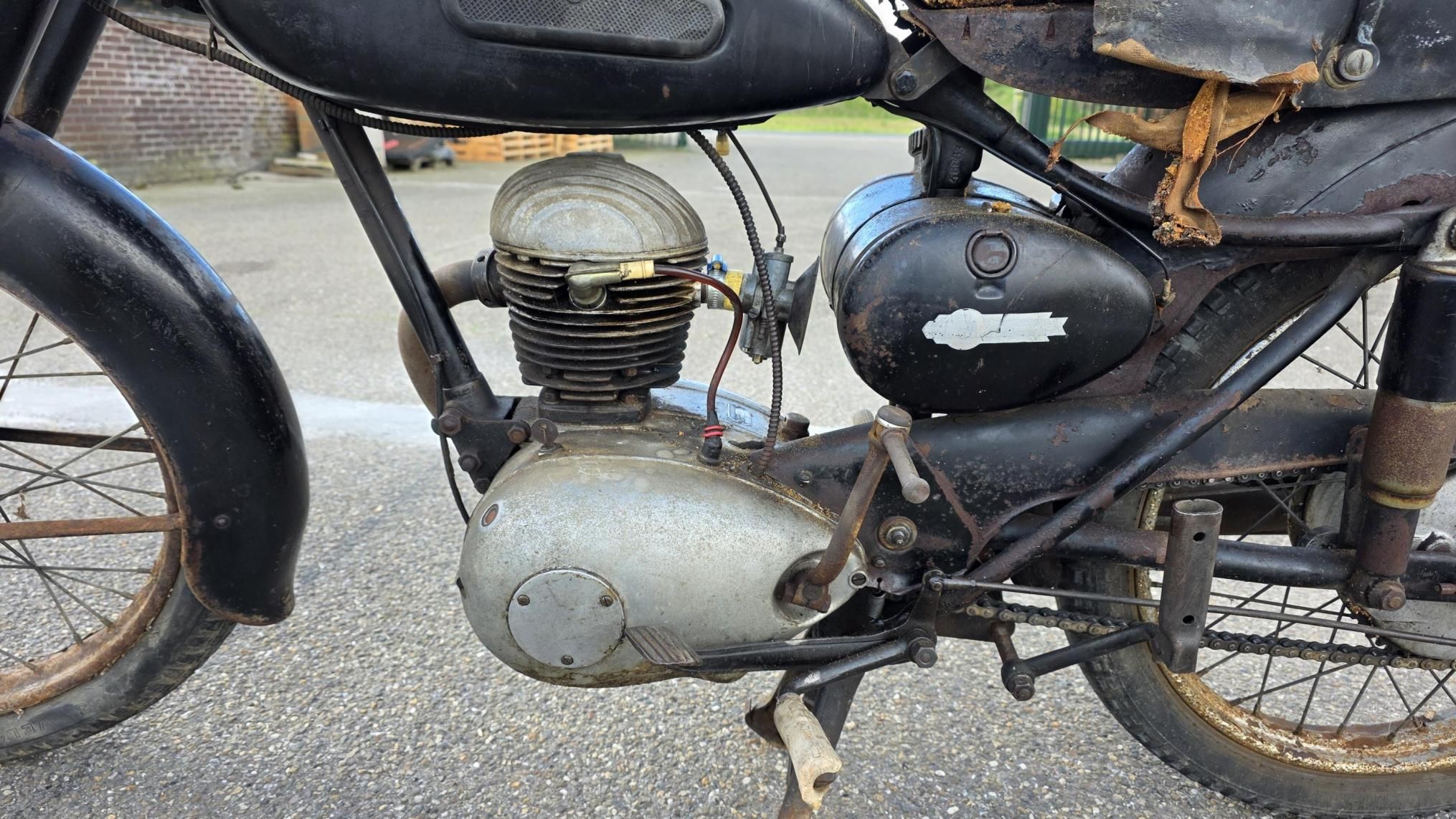 1952 Magnat Debon M4TD 125cc ohv, foto 11