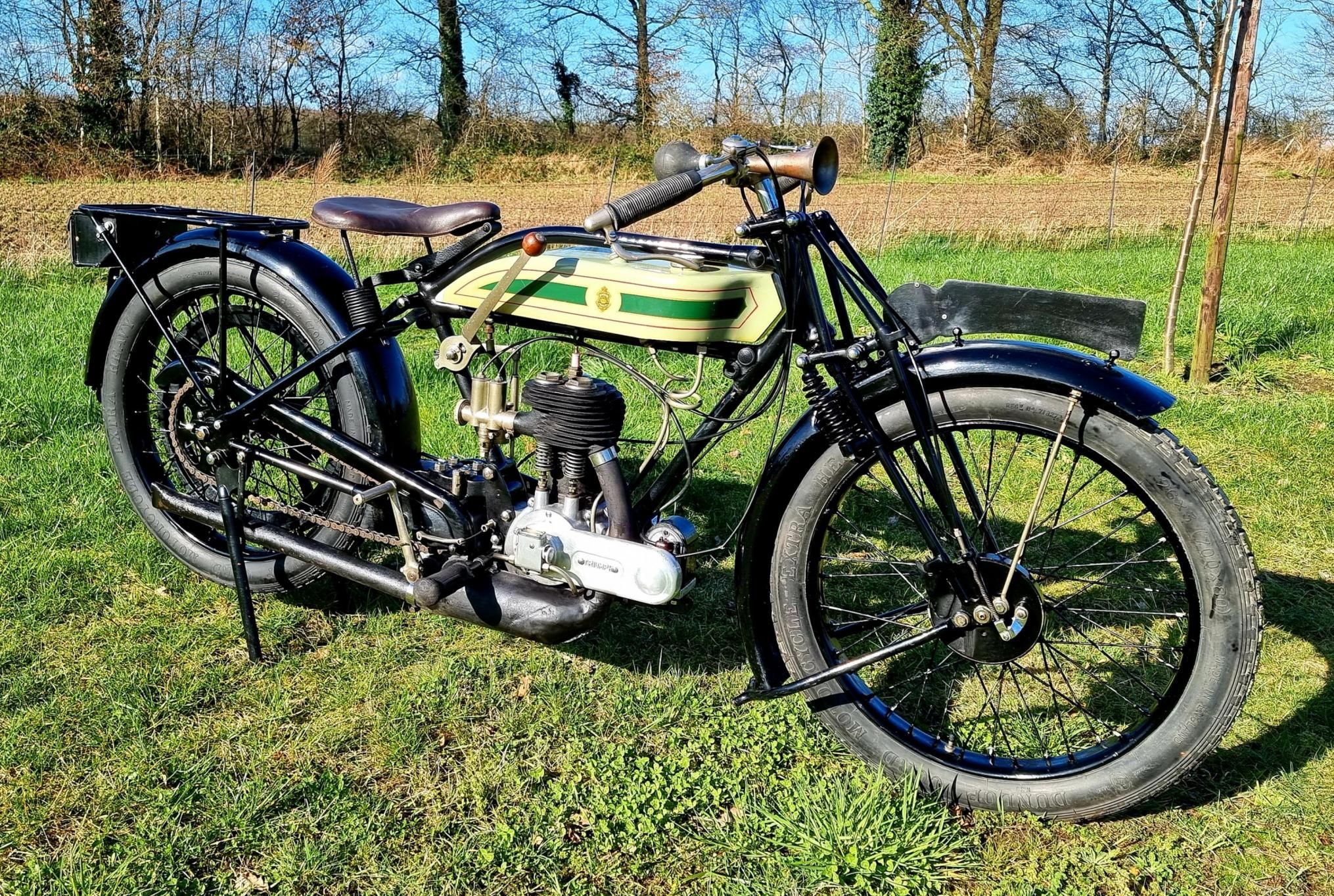 1926 Triumph QA flattanker, foto 1