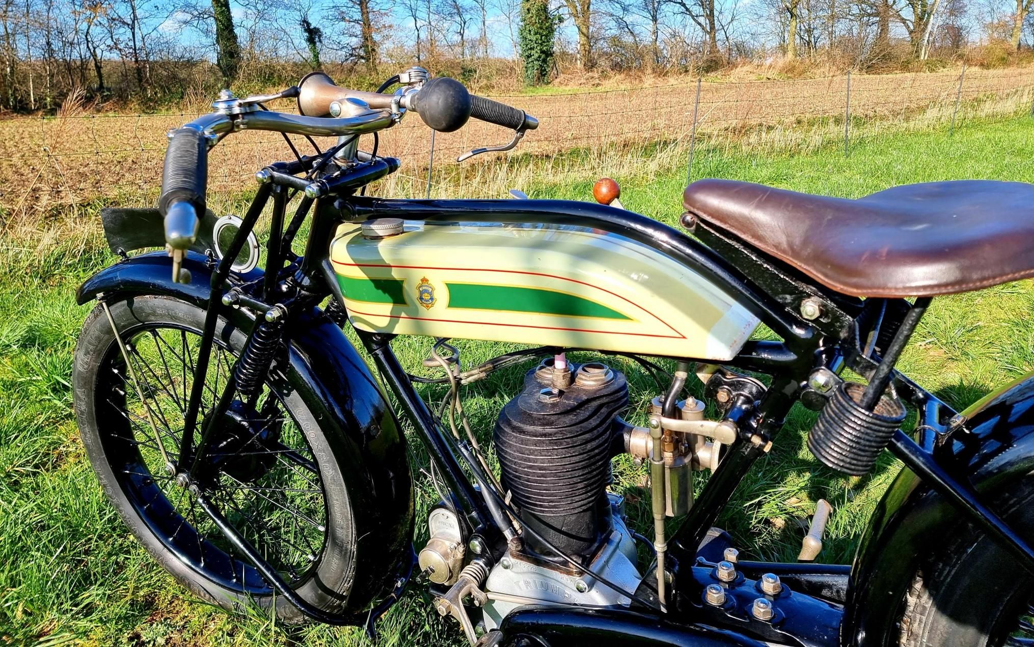 1926 Triumph QA flattanker, foto 2