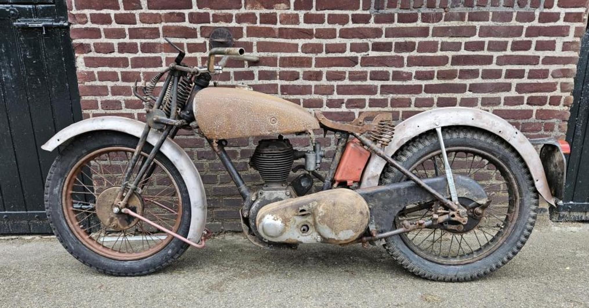 1943 Norton 16H 500cc project with Swedish papers, foto 1