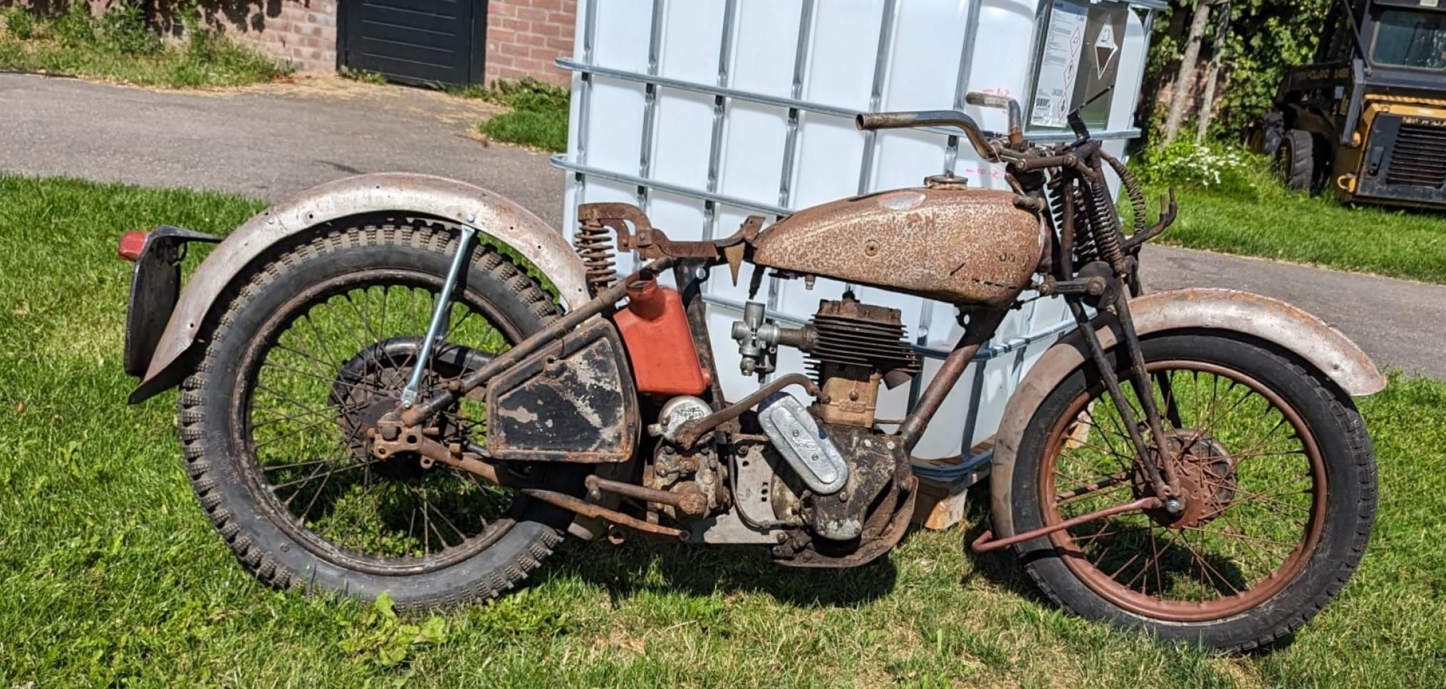 1943 Norton 16H 500cc project with Swedish papers, foto 2