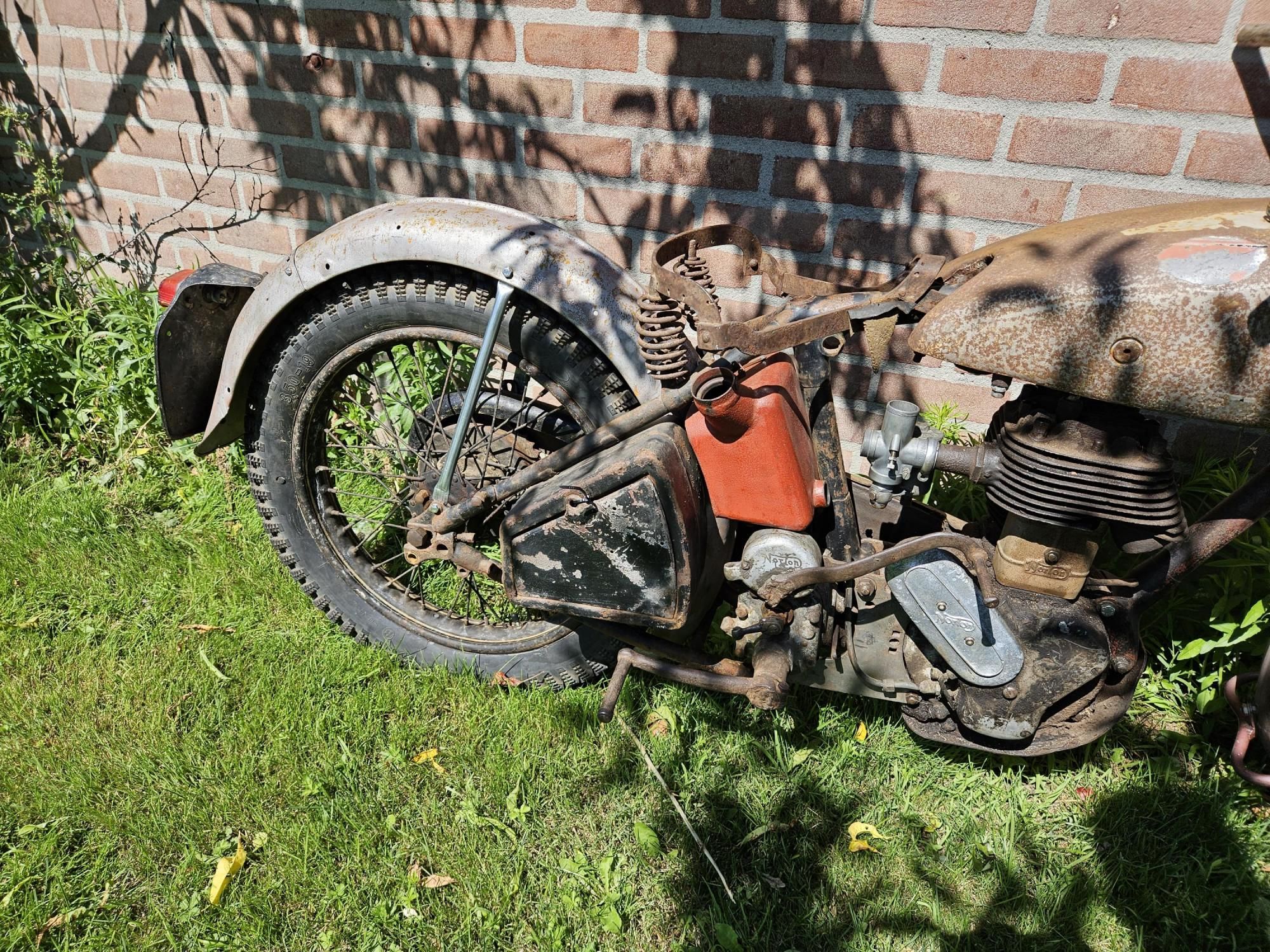 1943 Norton 16H 500cc project with Swedish papers, foto 6