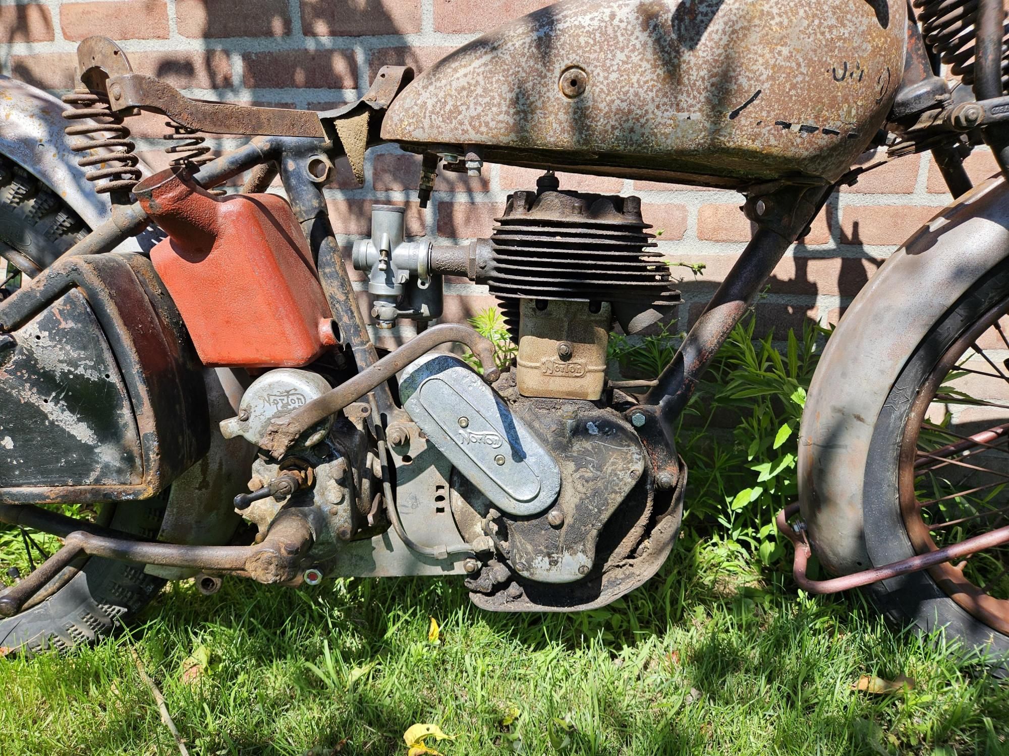 1943 Norton 16H 500cc project with Swedish papers, foto 9