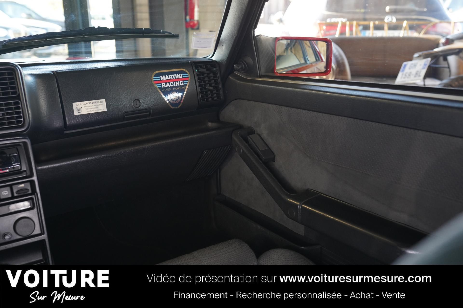 1992 LANCIA DELTA 2.0 16V Integrale EVO 1 HF Turbo suivi, foto 10
