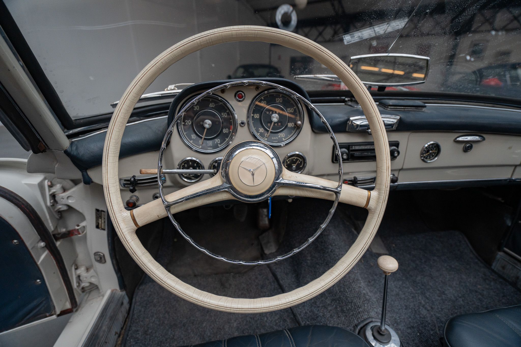 1962 Mercedes 190 SL 3ème main / Origine France, foto 11