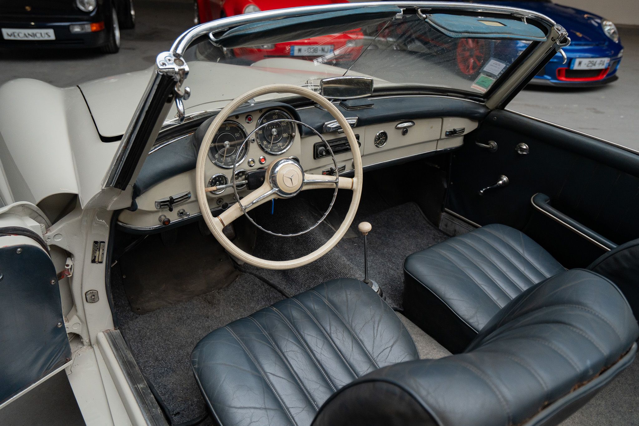 1962 Mercedes 190 SL 3ème main / Origine France, foto 8