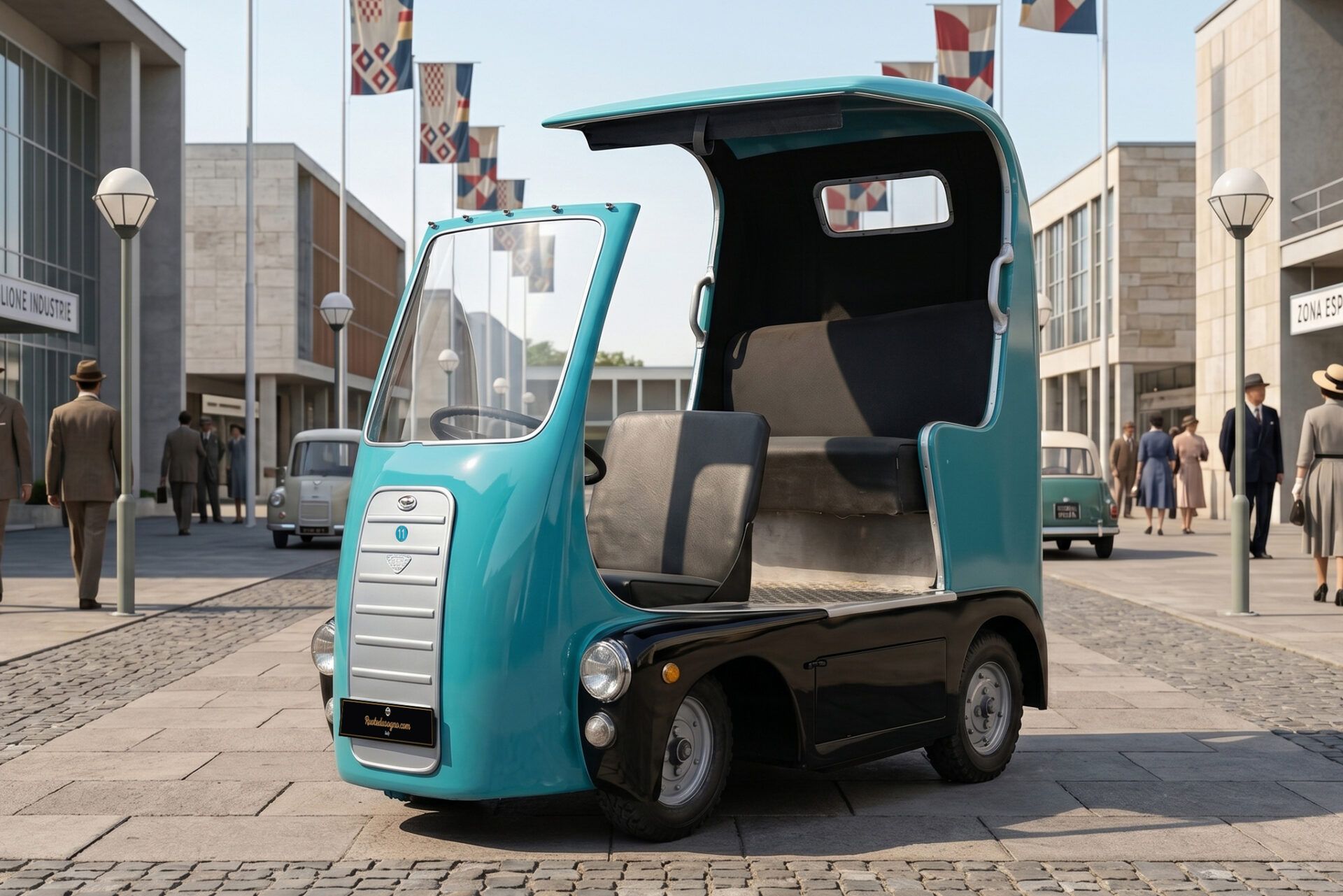1967 Turrinelli Tipo AT9 Electric Microtaxi, foto 1
