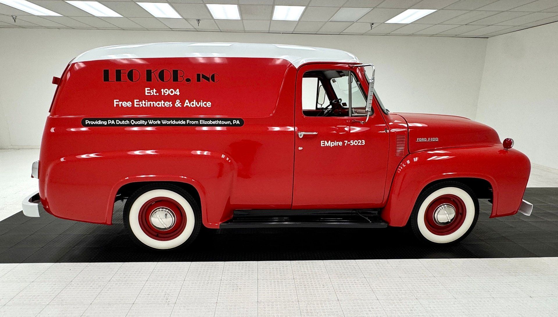 1953 Ford F100 Panel Delivery Truck, foto 6
