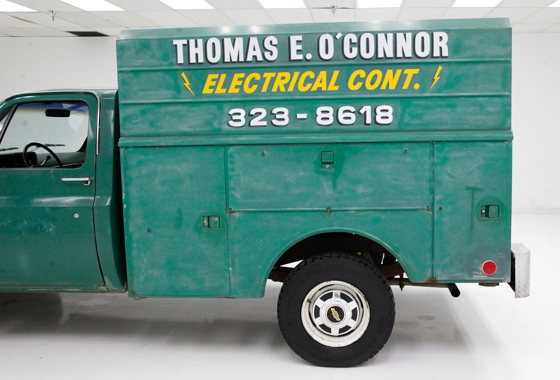 1980 Chevrolet C30 Scottdale Utility Body Pickup, foto 3