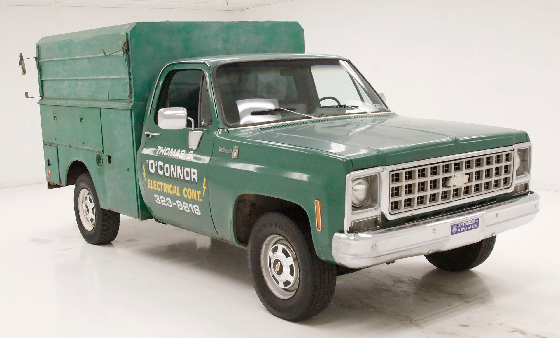 1980 Chevrolet C30 Scottdale Utility Body Pickup, foto 7