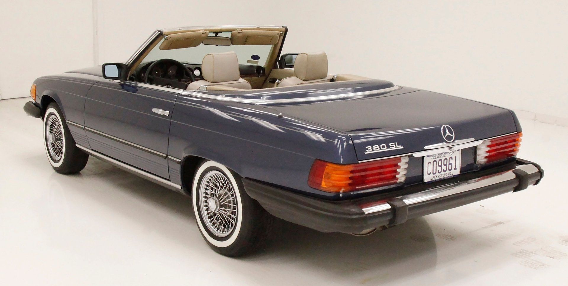 1985 Mercedes-Benz 380 SL Convertible R107, foto 8
