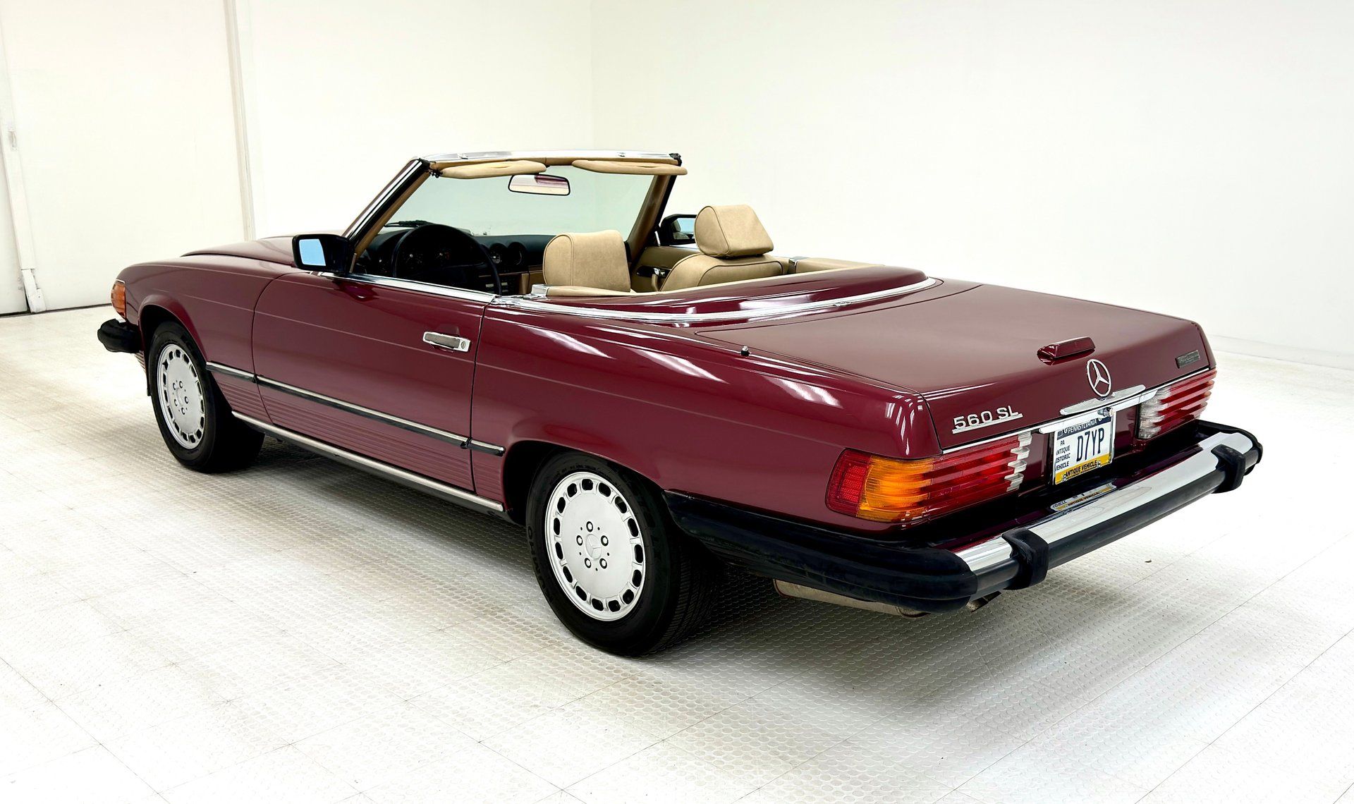 1989 Mercedes-Benz 560SL Roadster R107, foto 6
