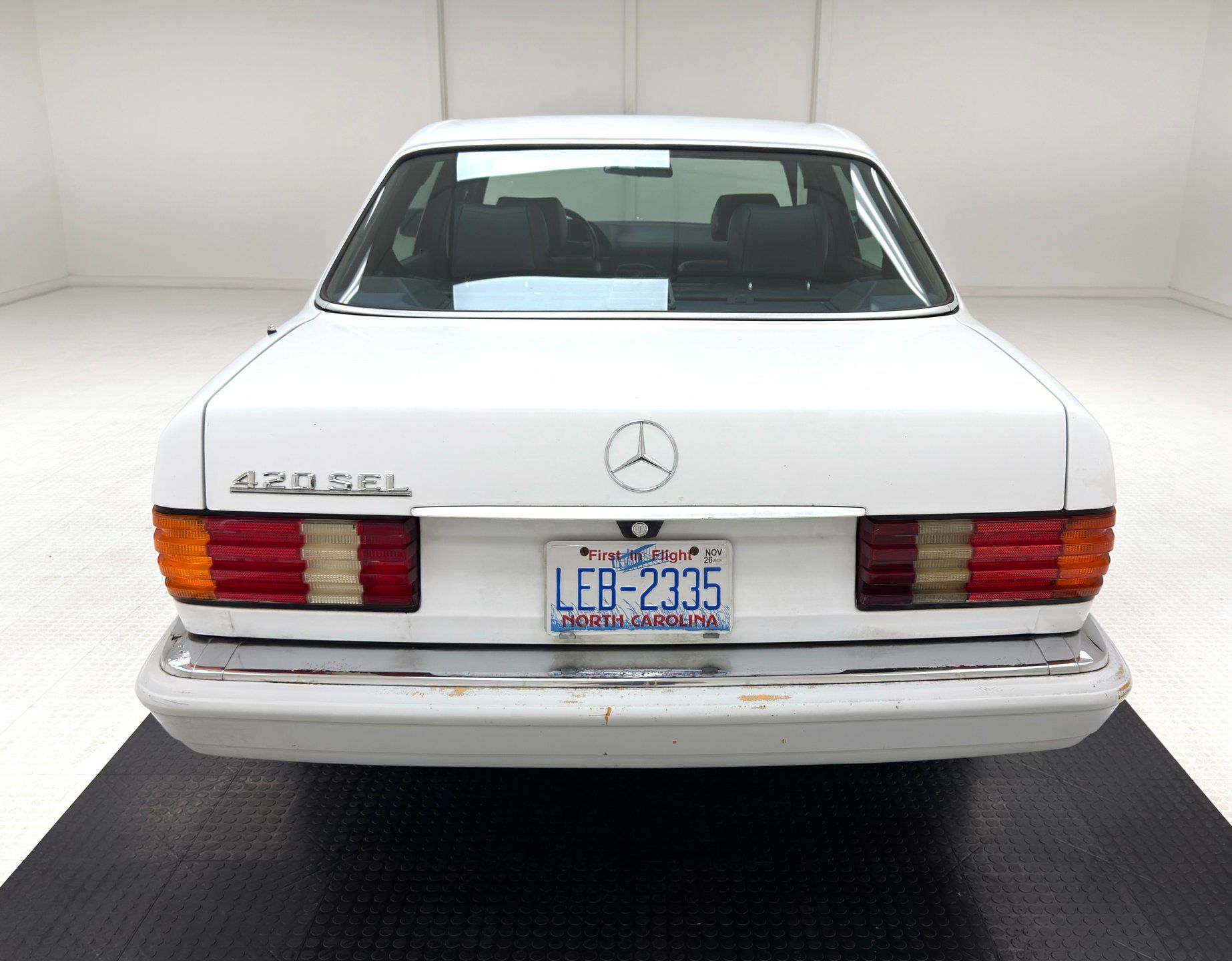 1991 Mercedes-Benz 420SEL 4 Door Sedan, foto 4