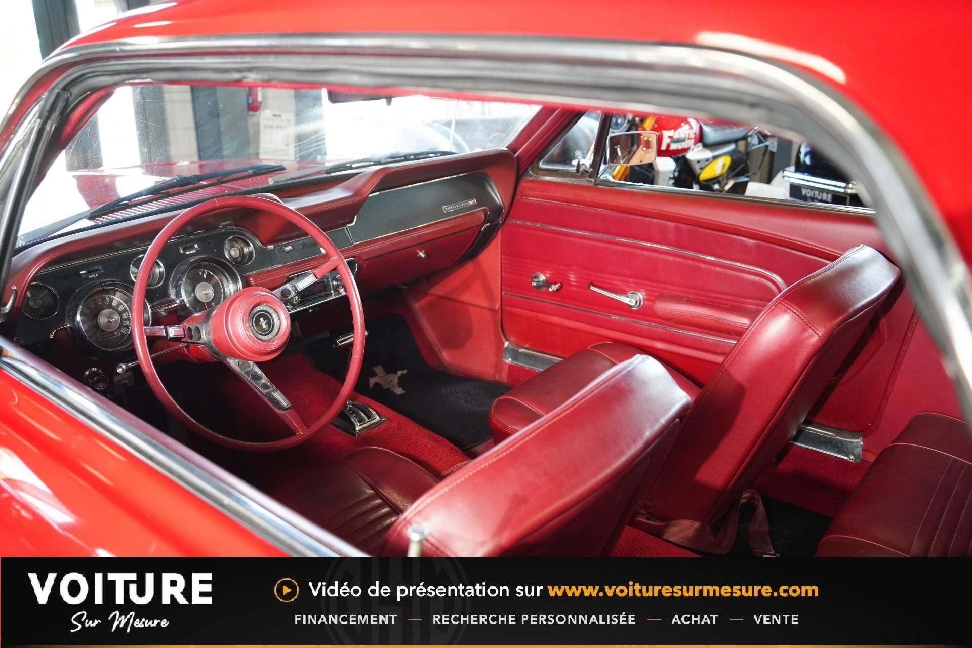 1967 FORD MUSTANG V8 289ci coupe - Proform - DA - Suivi, foto 3