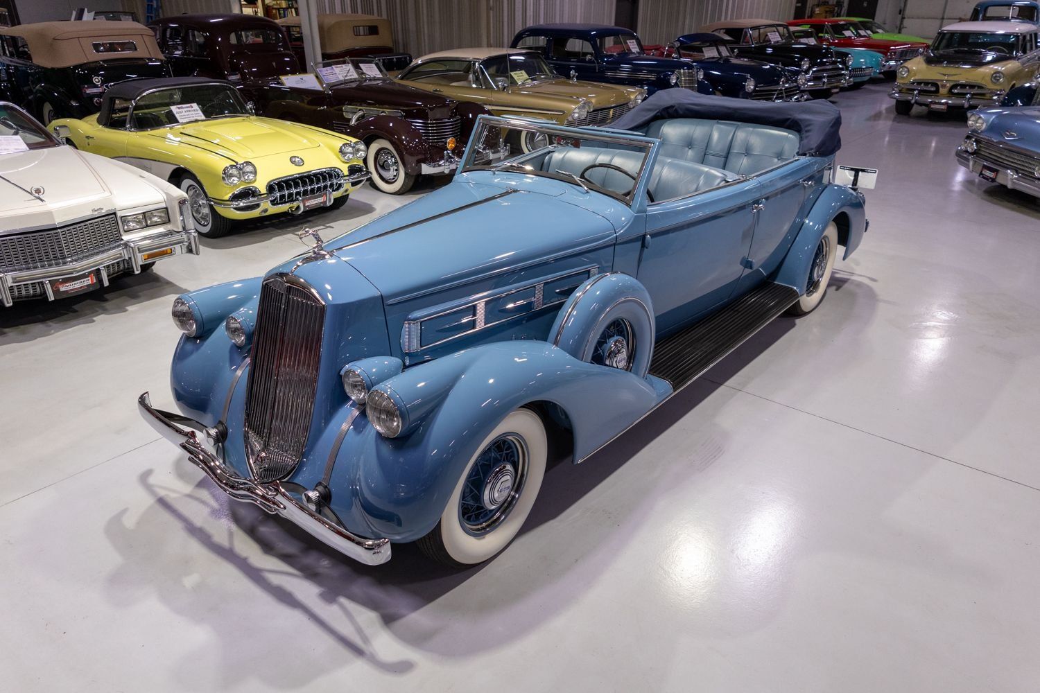 1936 Pierce-Arrow Deluxe 8 Convertible Sedan, foto 8