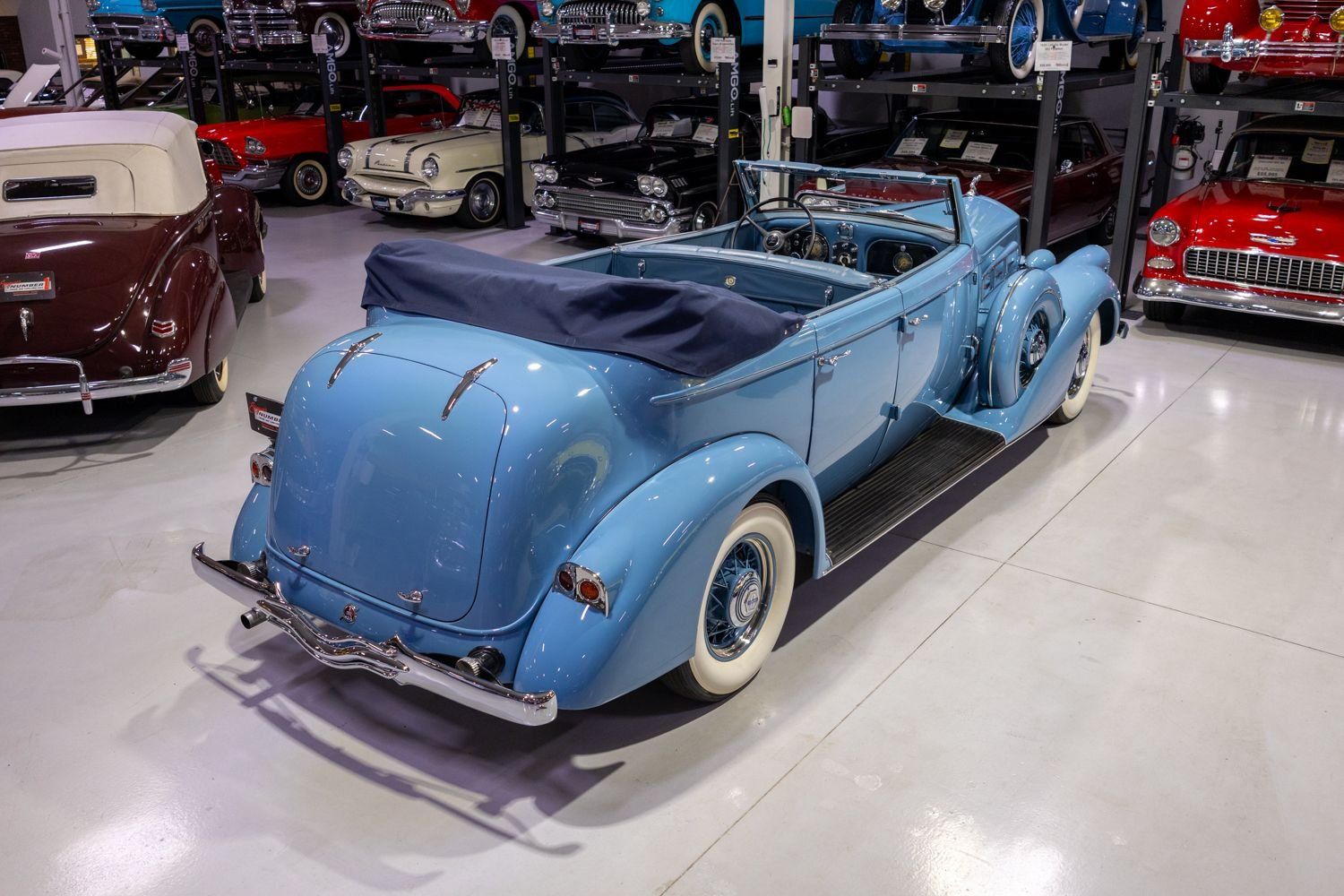 1936 Pierce-Arrow Deluxe 8 Convertible Sedan, foto 12