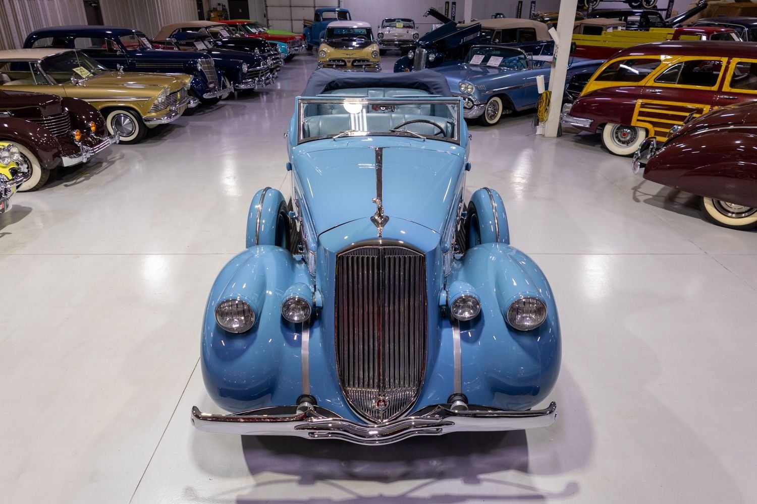 1936 Pierce-Arrow Deluxe 8 Convertible Sedan, foto 9