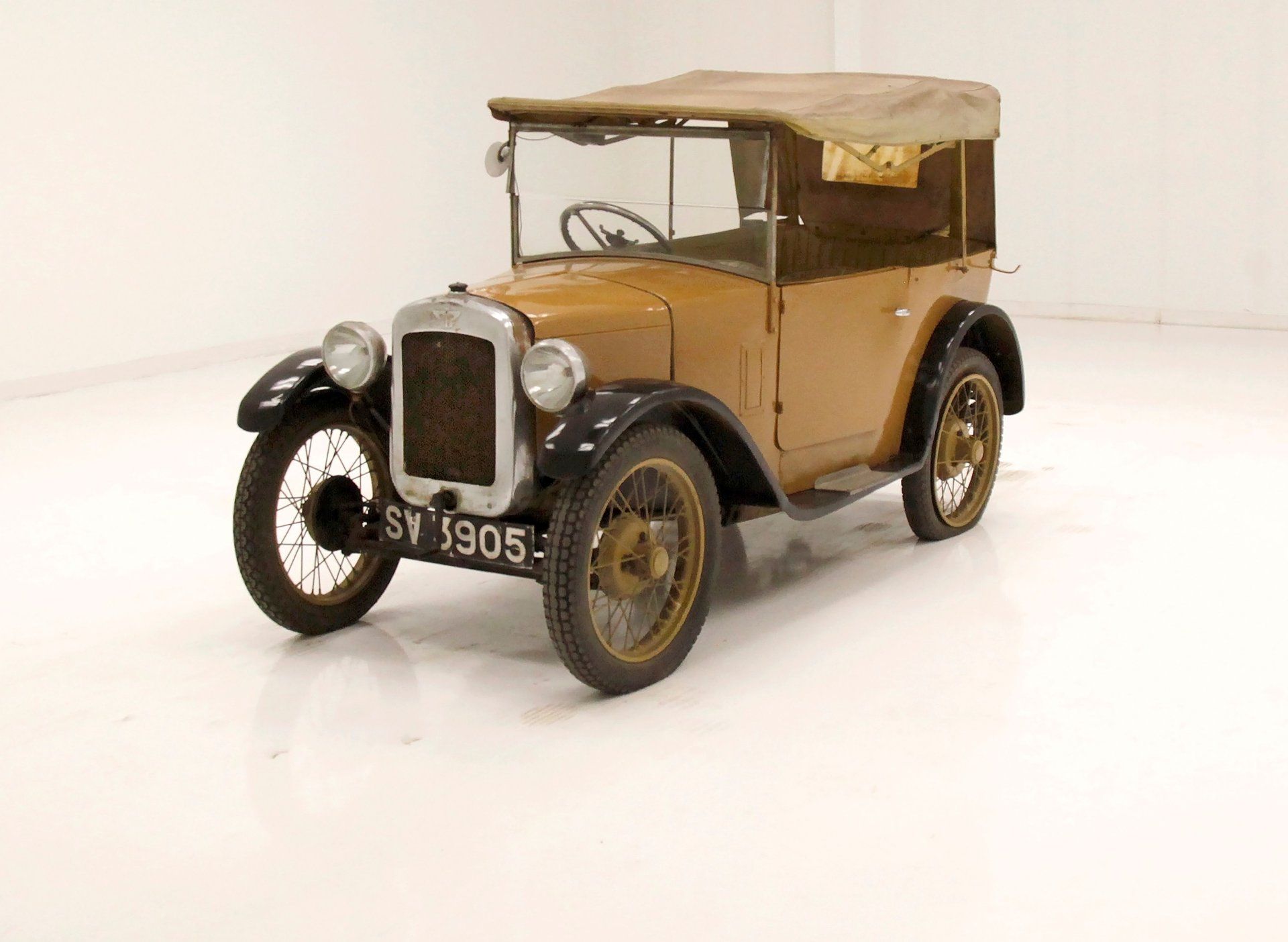 1929 Austin Seven Cabriolet, foto 1