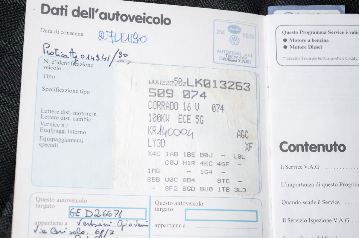 1990 Volkswagen Corrado 1.8 16V, foto 10