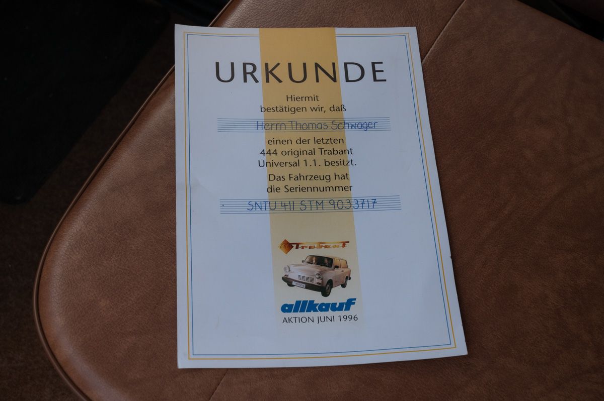 1991 Trabant 1.1 Universal Last Edition 444, foto 10