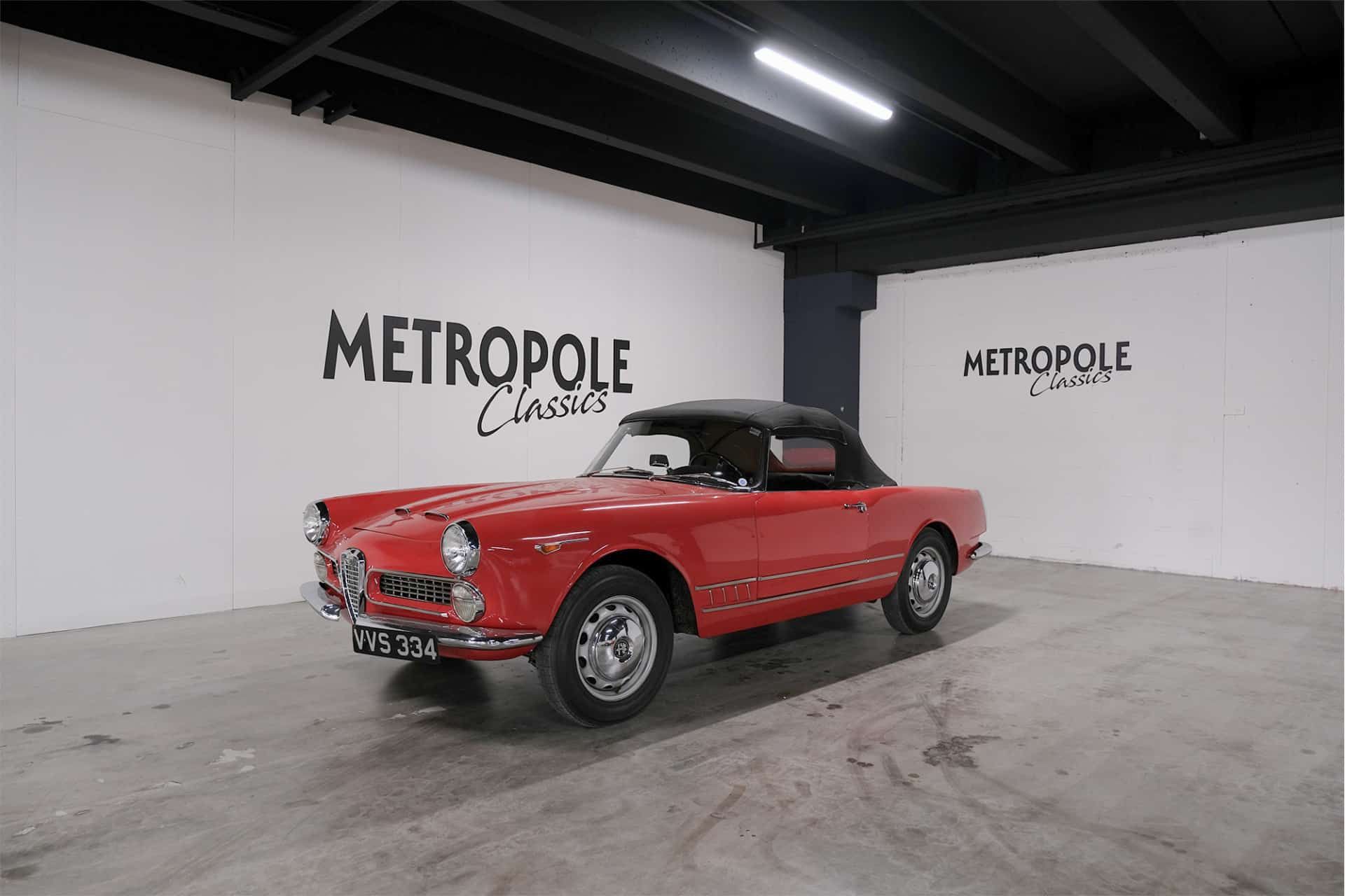 1960 Alfa Romeo 2000 Spider, foto 1